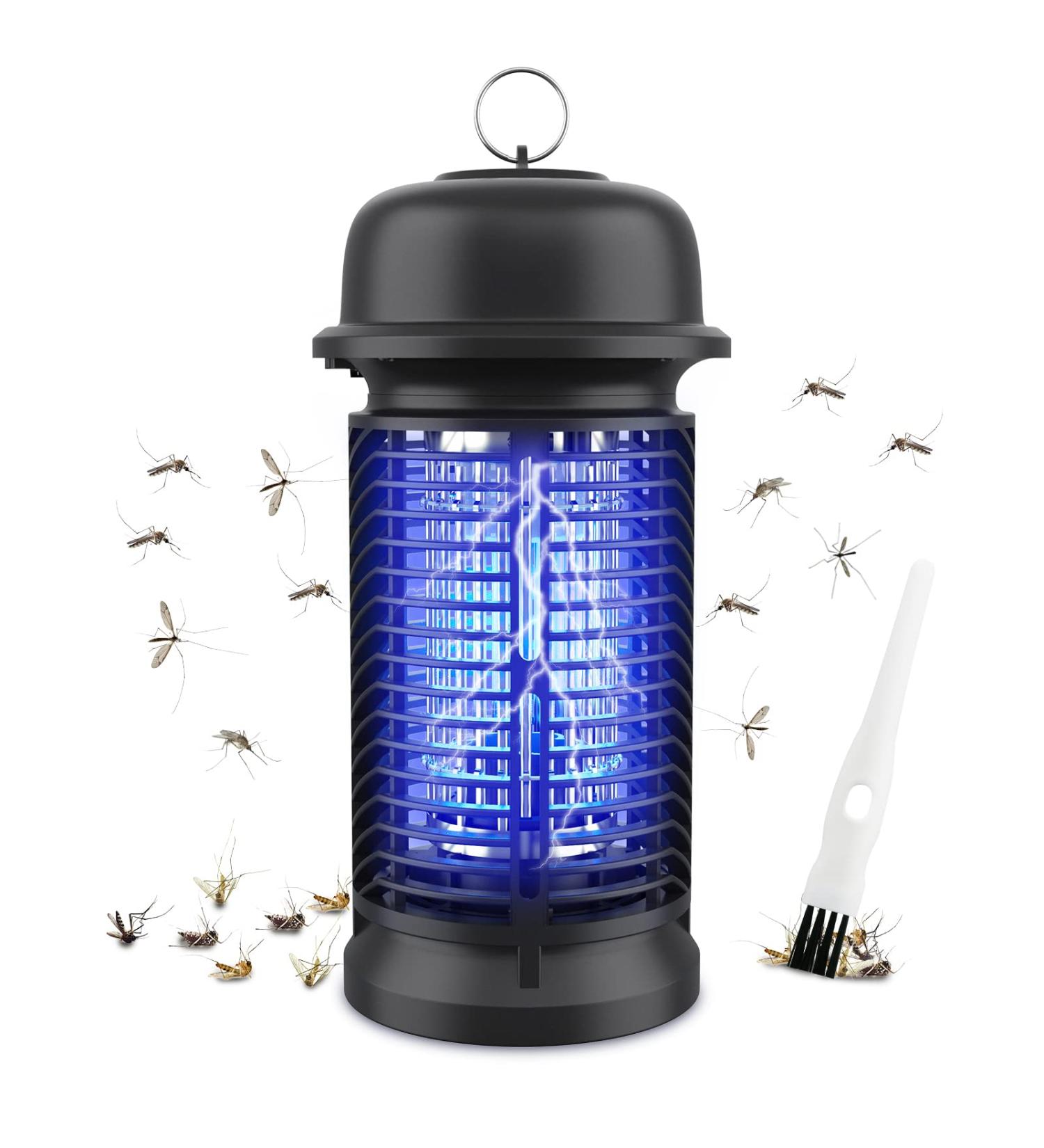 20W High Powered Electric Bug Zapper - Indoor/Outdoor Mosquito & Fly Zapper Waterproof for Home, Patio, Garden - M20A Black - Buy Online on GoSupps.com