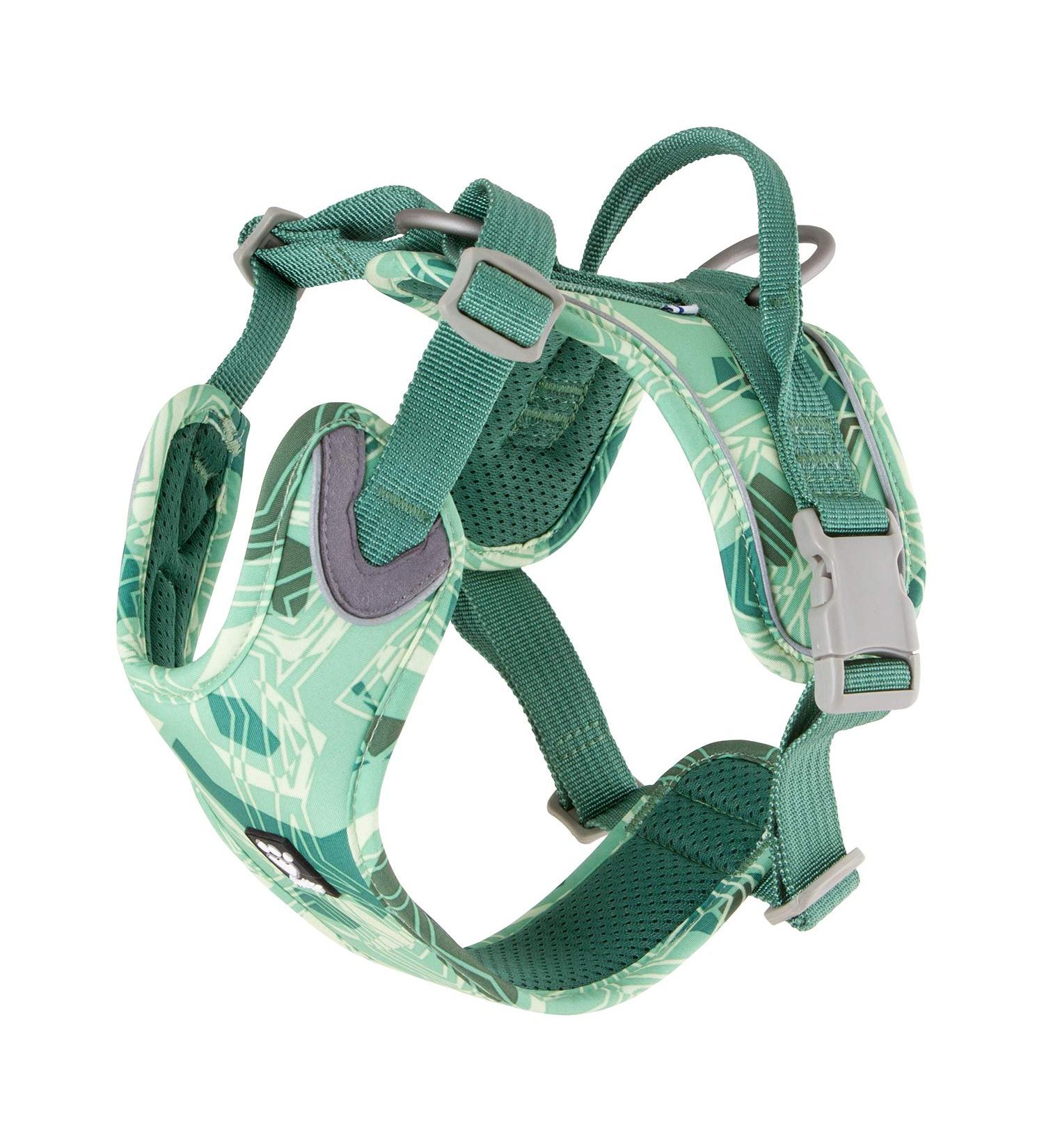 Hurtta Weekend Warrior Dog Harness - Park Camo (99-119 cm / 39-47 in) | Premium Quality for Your Dog | International Shipping Available - Buy Online on GoSupps.com
