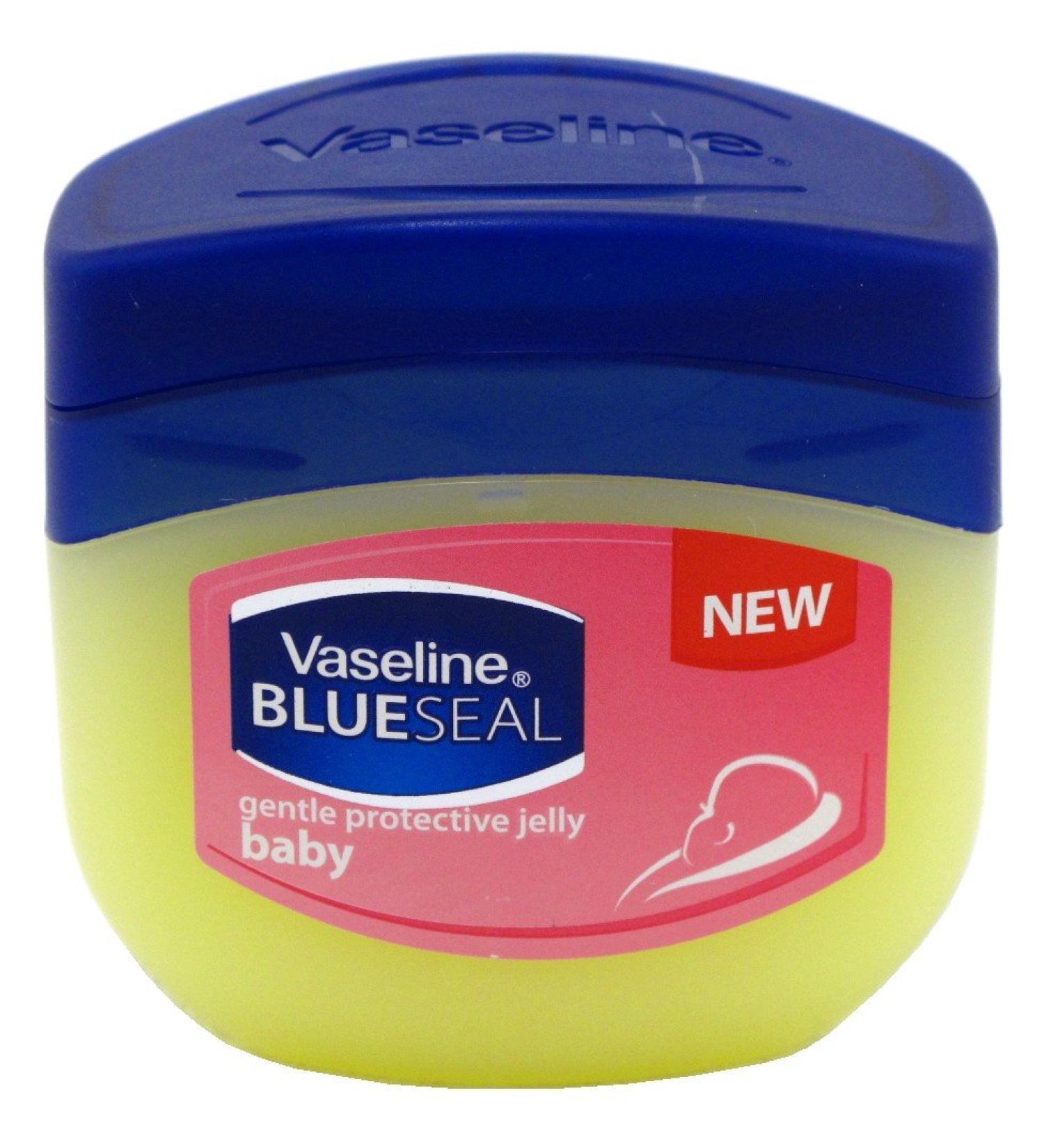 Vaseline Petroleum Jelly Blue Seal Baby 3.4 Ounce (12 Pieces) (100ml)