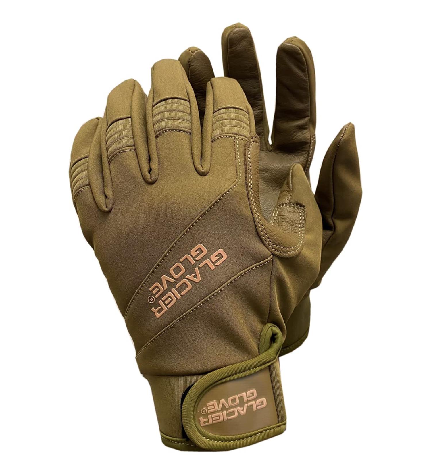 Glacier Glove Guide Full Finger Gloves - Coyote Large | Top Quality Fishing Gloves - Buy Online on GoSupps.com