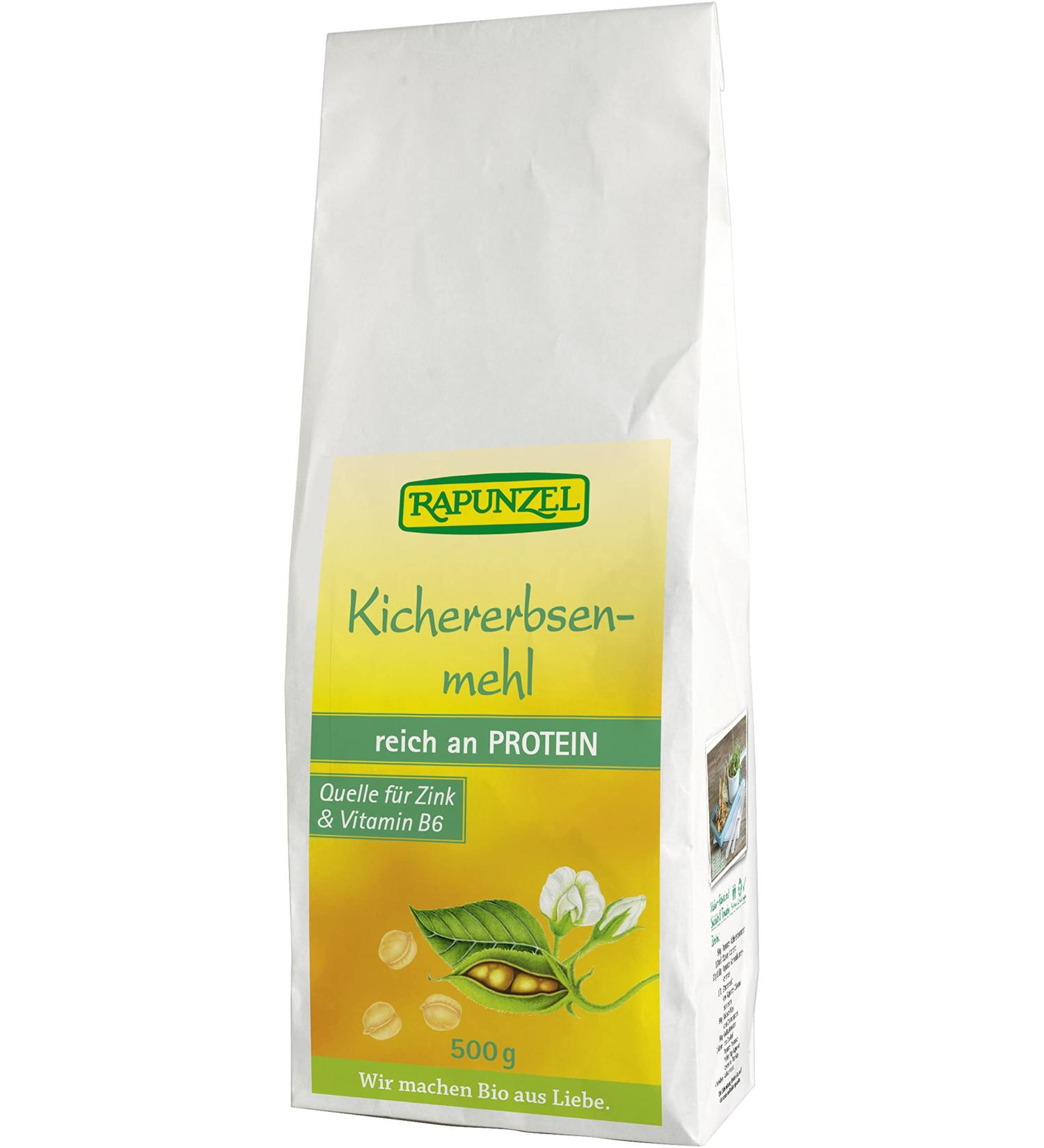 Rapunzel Organic Roasted Chickpea Flour (6 x 500 gr) 500 g (Pack of 6)