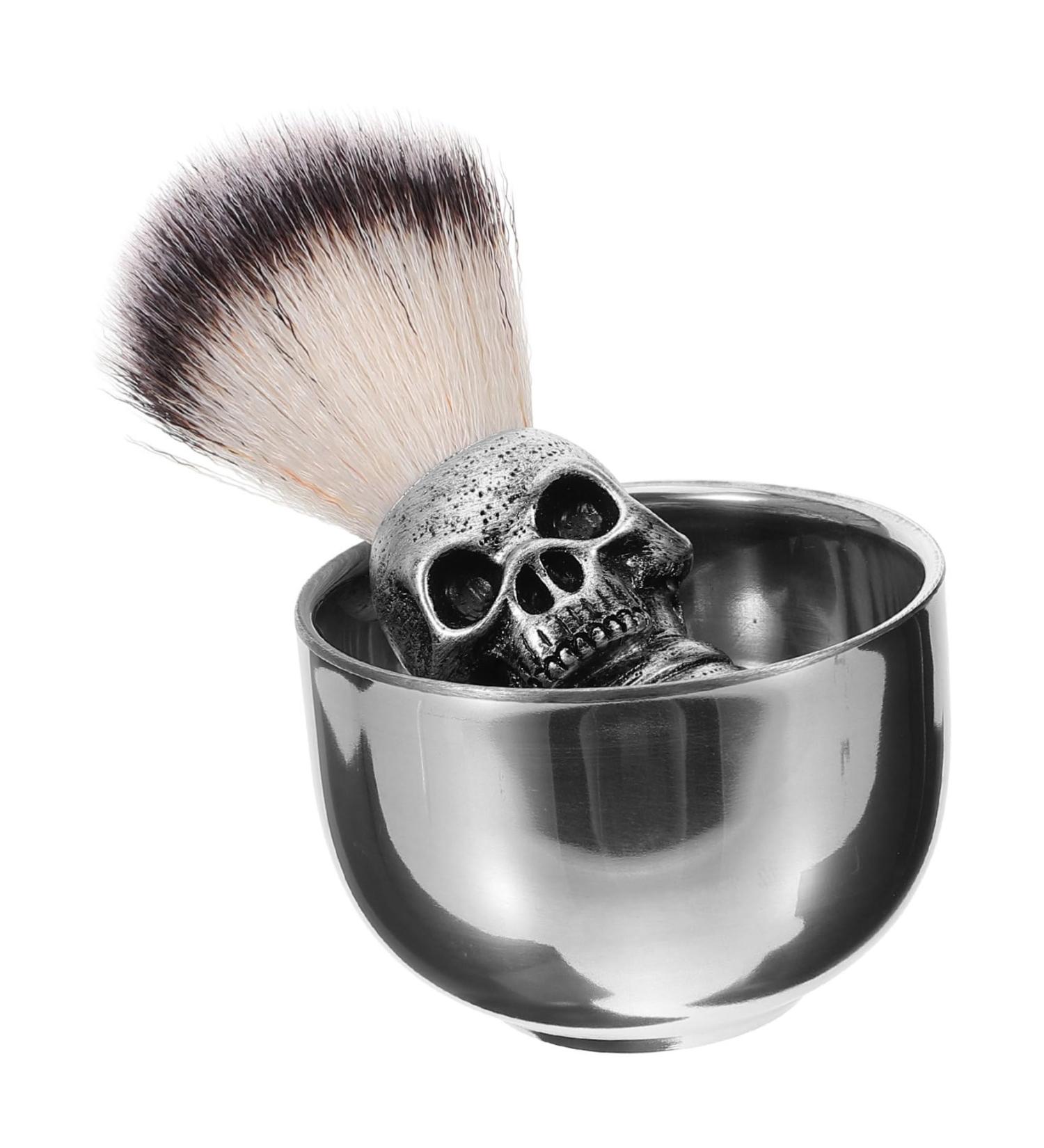 Premium Grooming Tool Set - Barber Grade Shaving Cup Brush & Beard Tools for Men | Perfect for Home & Travel - Buy Online on GoSupps.com