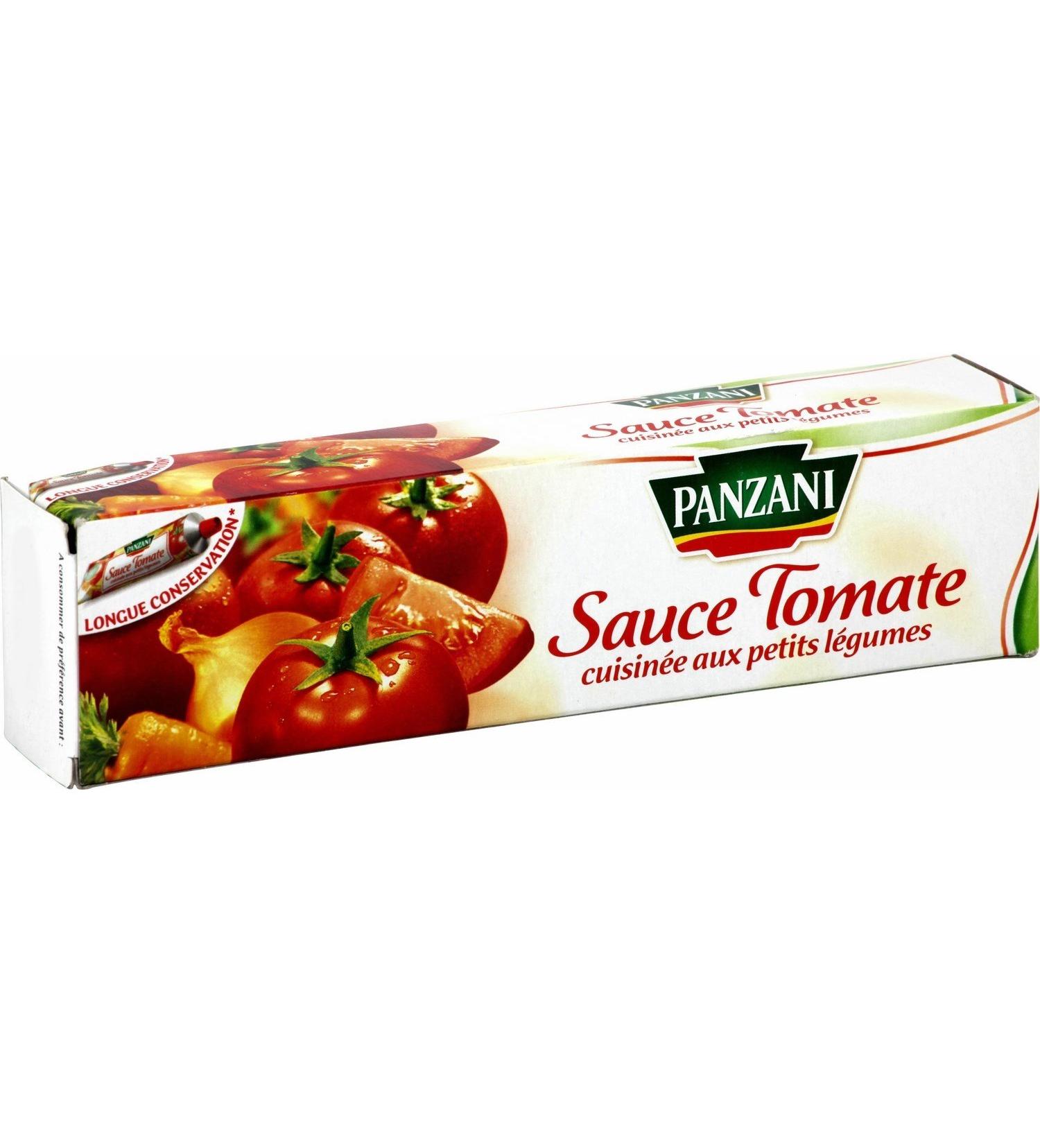 Panzani Tomato Sauce with Small Vegetables Tube 180 g Pack of 3 - Buy Online on GoSupps.com