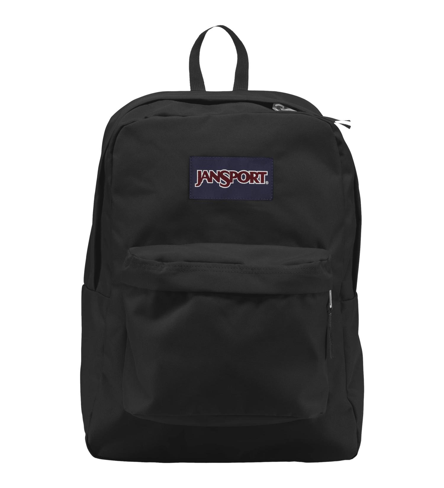 JanSport SuperBreak One Backpack - Lightweight School Bookbag Black - Buy Online on GoSupps.com