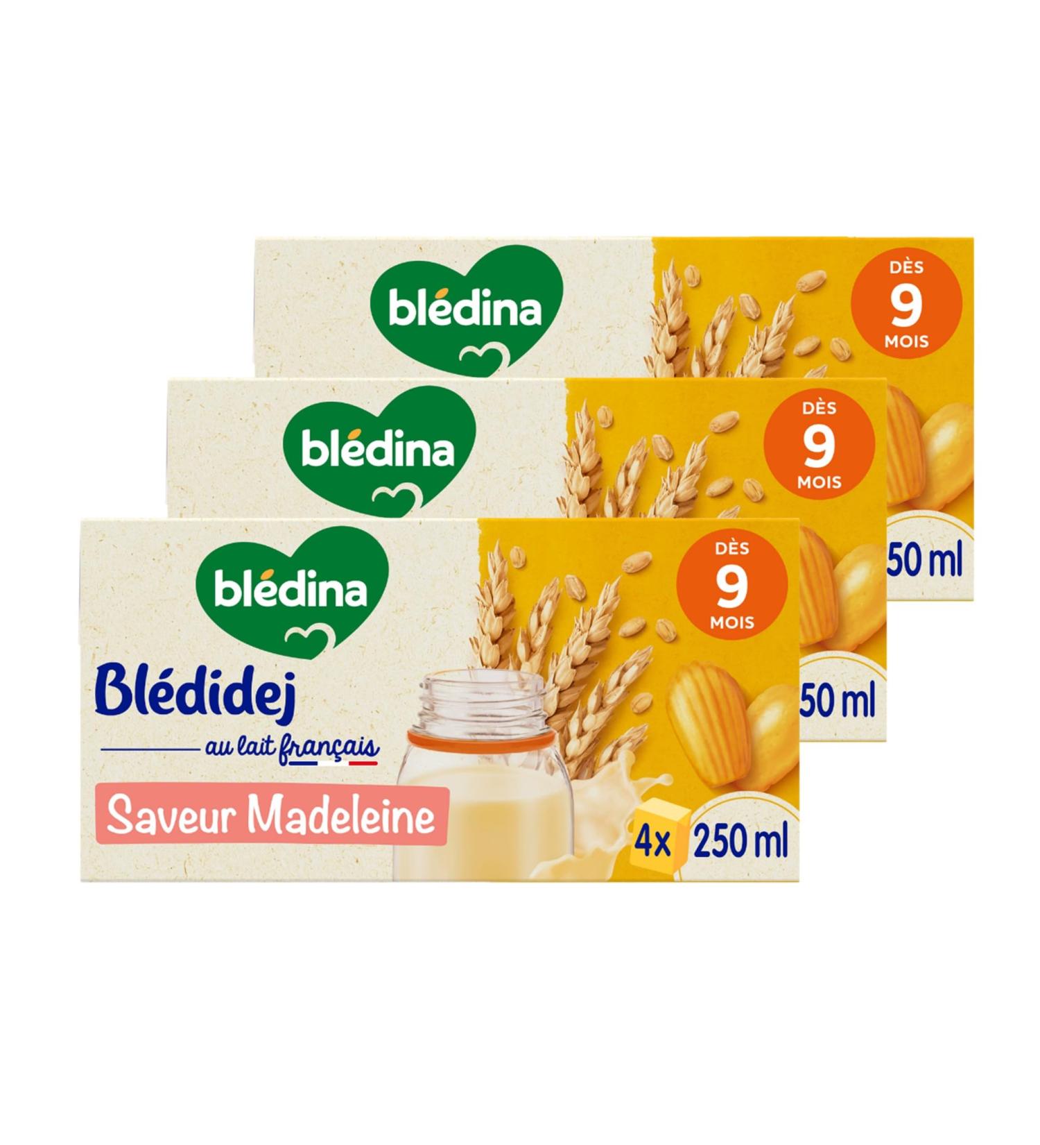 Bl dina Bl didej - C r ales b b Lact es Madeleine - D s 9 Mois - 12 briques de 250mL (L'emballage peut varier) - Buy Online on GoSupps.com