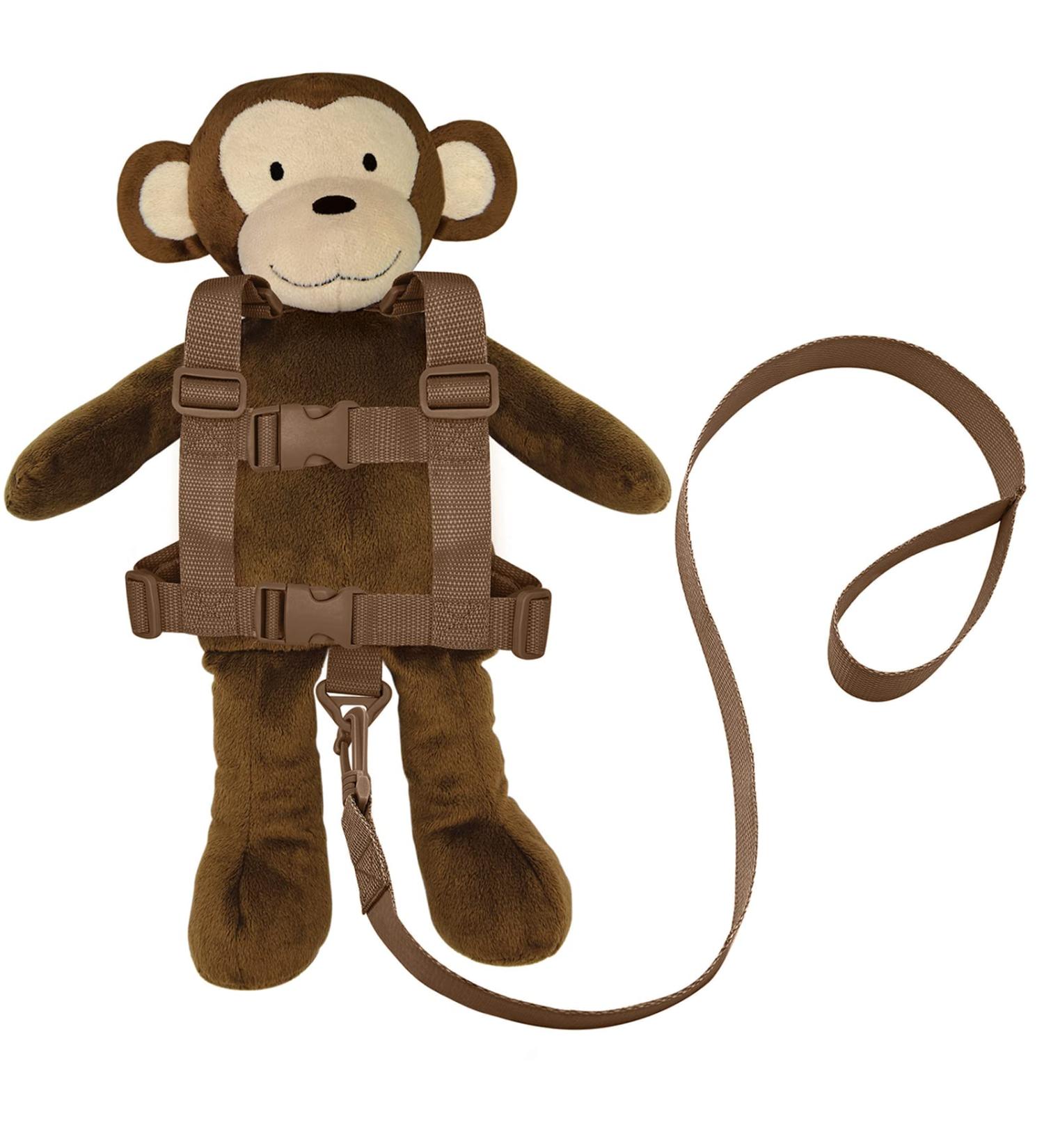 Travel Bug Toddler Monkey 2-in-1 Safety Harness - Child Safety Leash for Walking & Travel - Buy Online on GoSupps.com