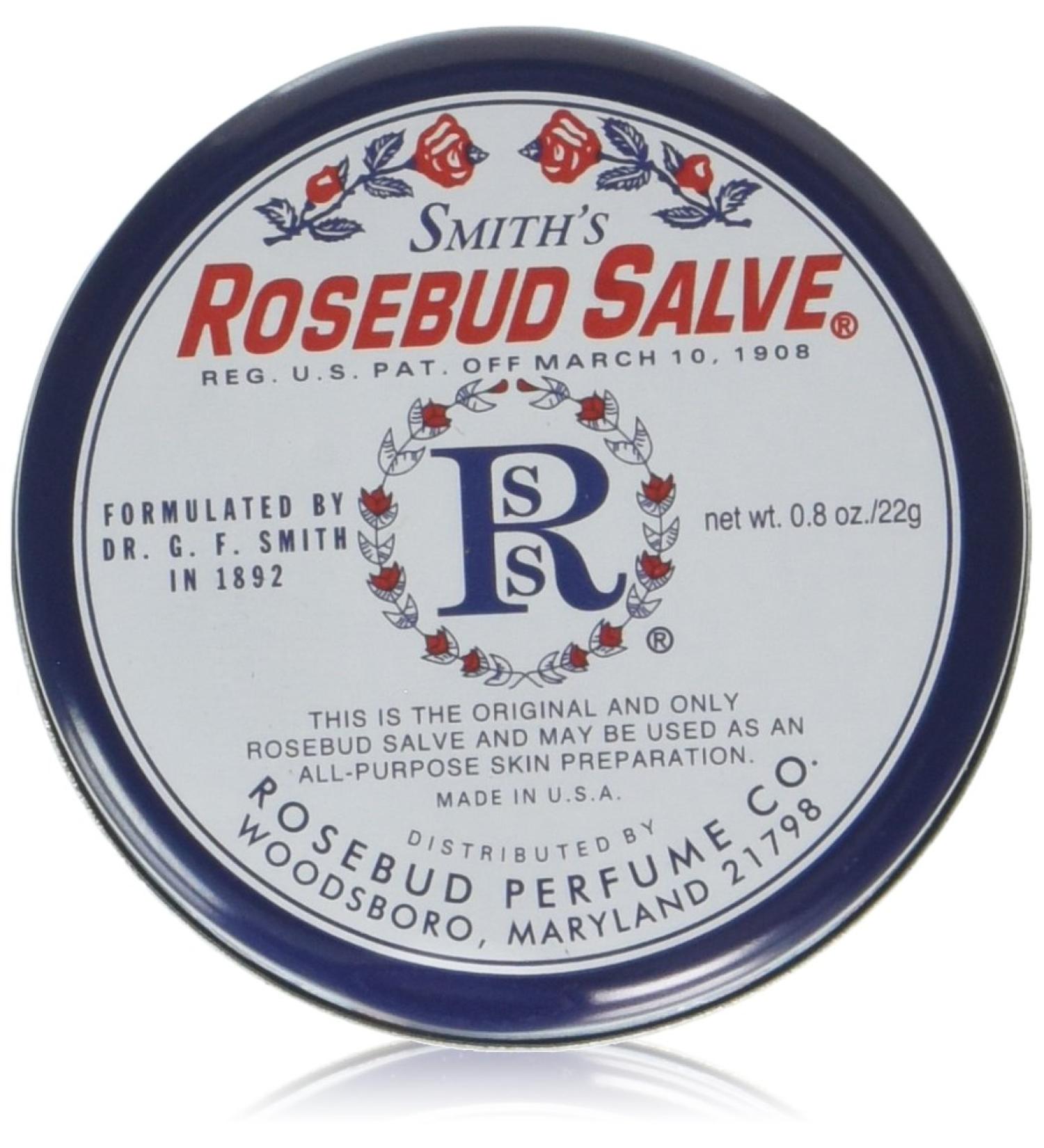 Rosebud Lip Salve 2-Pack - 0.8 oz (Pack of 2) | Rosebud Perfume Co. | Moisturizing Lip Balm - Buy Online on GoSupps.com