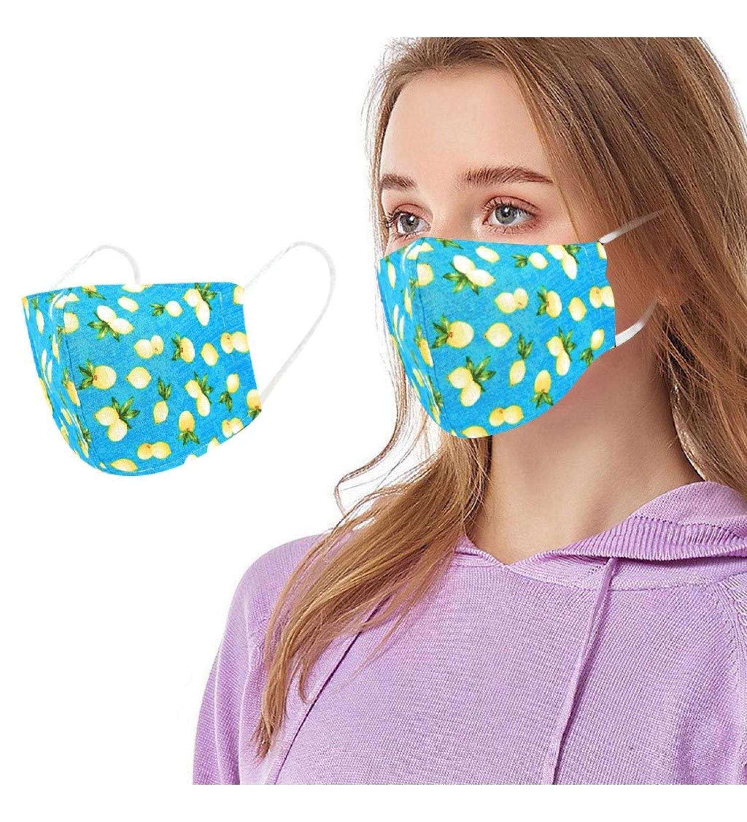 Buy Riou Face Mask with Motif | Washable Reusable Mouth & Nose Protection Scarf for Women - International Shipping Available - Buy Online on GoSupps.com