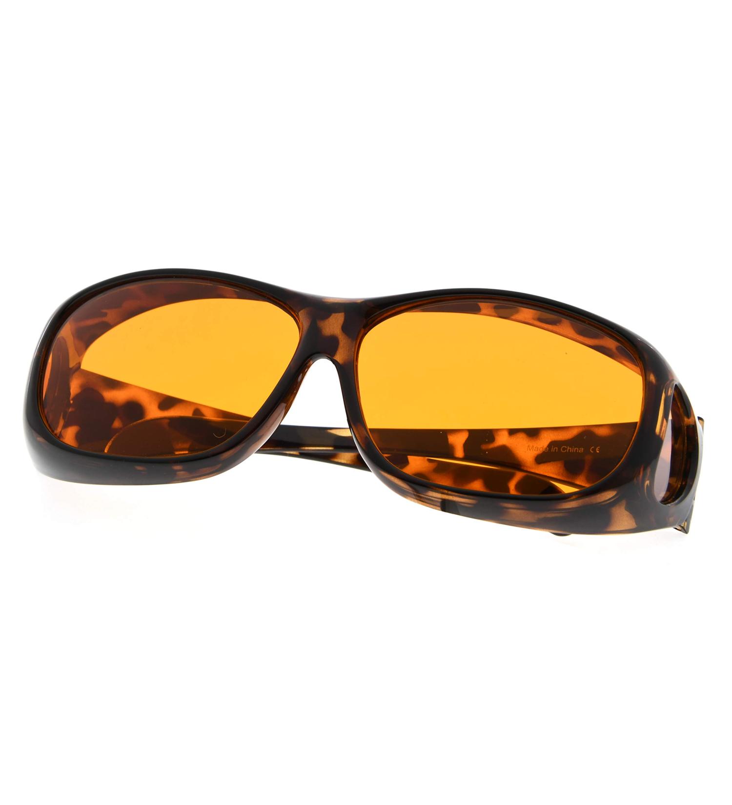 Blue Light Blocking Glasses for Men & Women - Tortoise Frame with 100% Blue Light Filter - Optimize Eye Protection - Buy Online on GoSupps.com