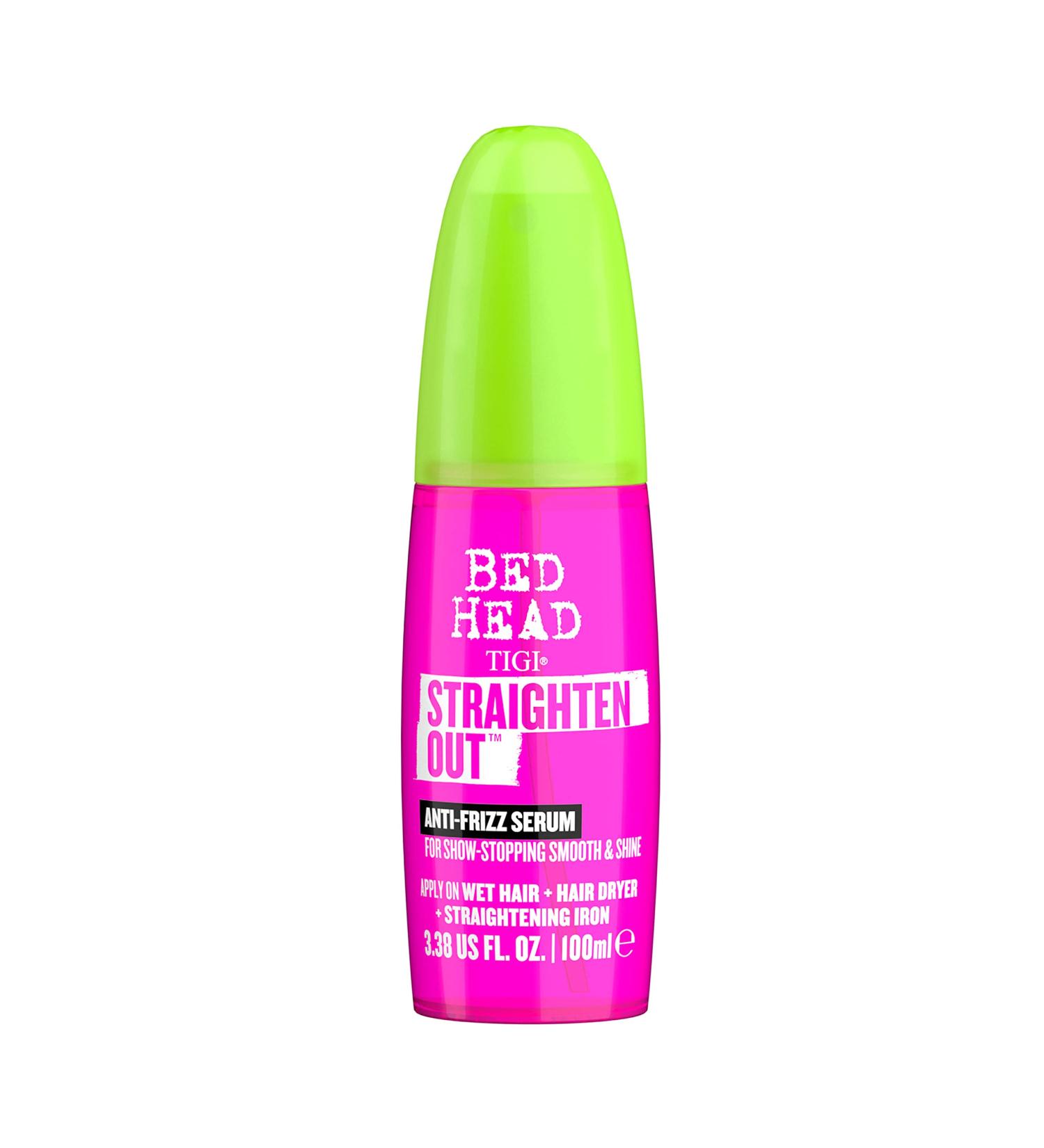 Bed Head by TIGI Straighten Out Anti Frizz Serum 3.38 fl oz - Smooth, Shiny Hair - Buy Online on GoSupps.com