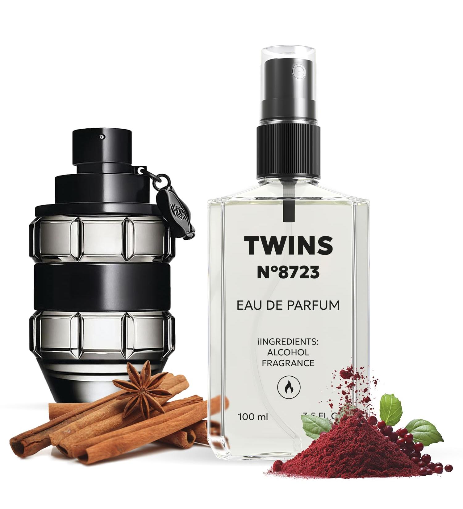 TWINS Impression of Spicebomb | Perfume for Women Eau de Parfum | No.8723 | 3.4 Fl Oz / 100 ml Viktor & Rolf Spicebomb - Buy Online on GoSupps.com