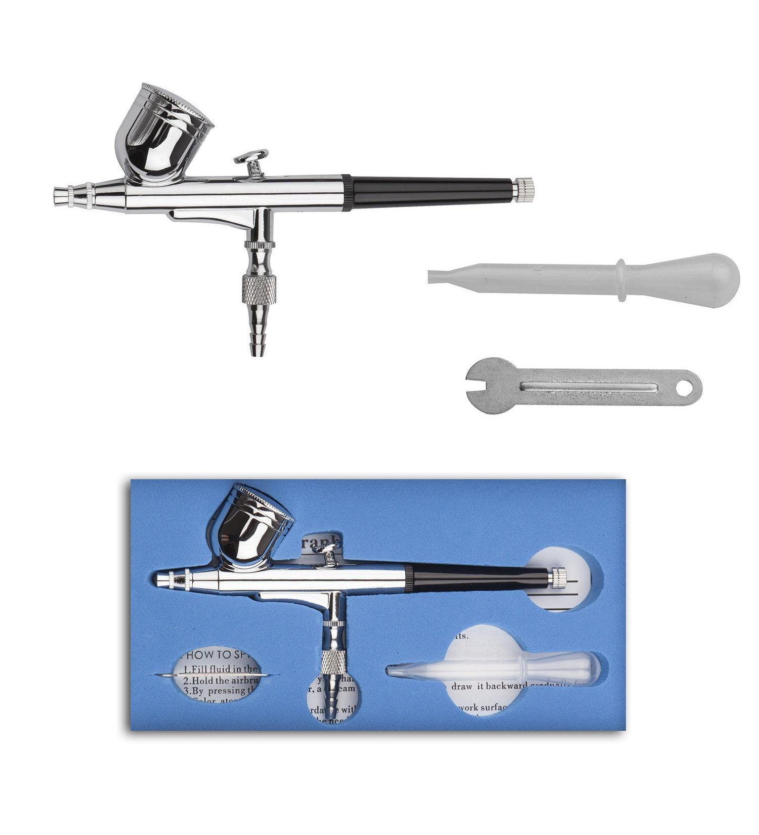 Pinkiou Portable Airbrush Kit with Small Cap Gun for Foundation Application and Face Paint - Buy Online on GoSupps.com