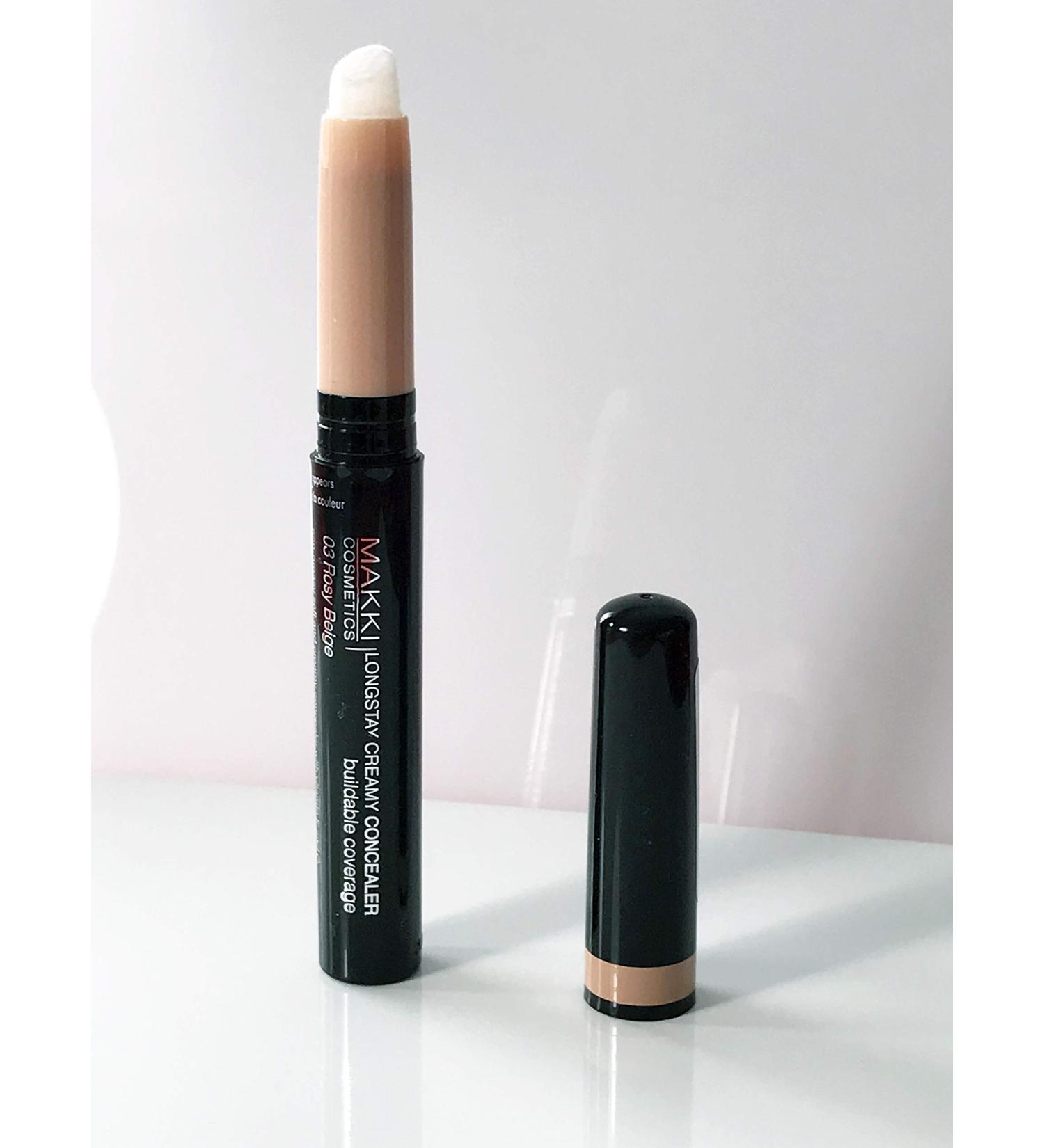  Makki 03 Rosy Beige Longstay Creamy Concealer Silky Non-Greasy Finish Long Lasting Matte Finish - Buy Online on GoSupps.com