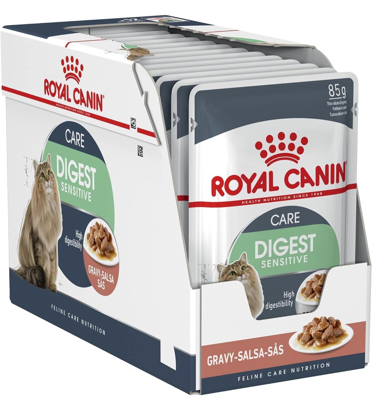 Royal Canin Digestive Care Adult Wet Cat Food in Gravy 24 x 85g
