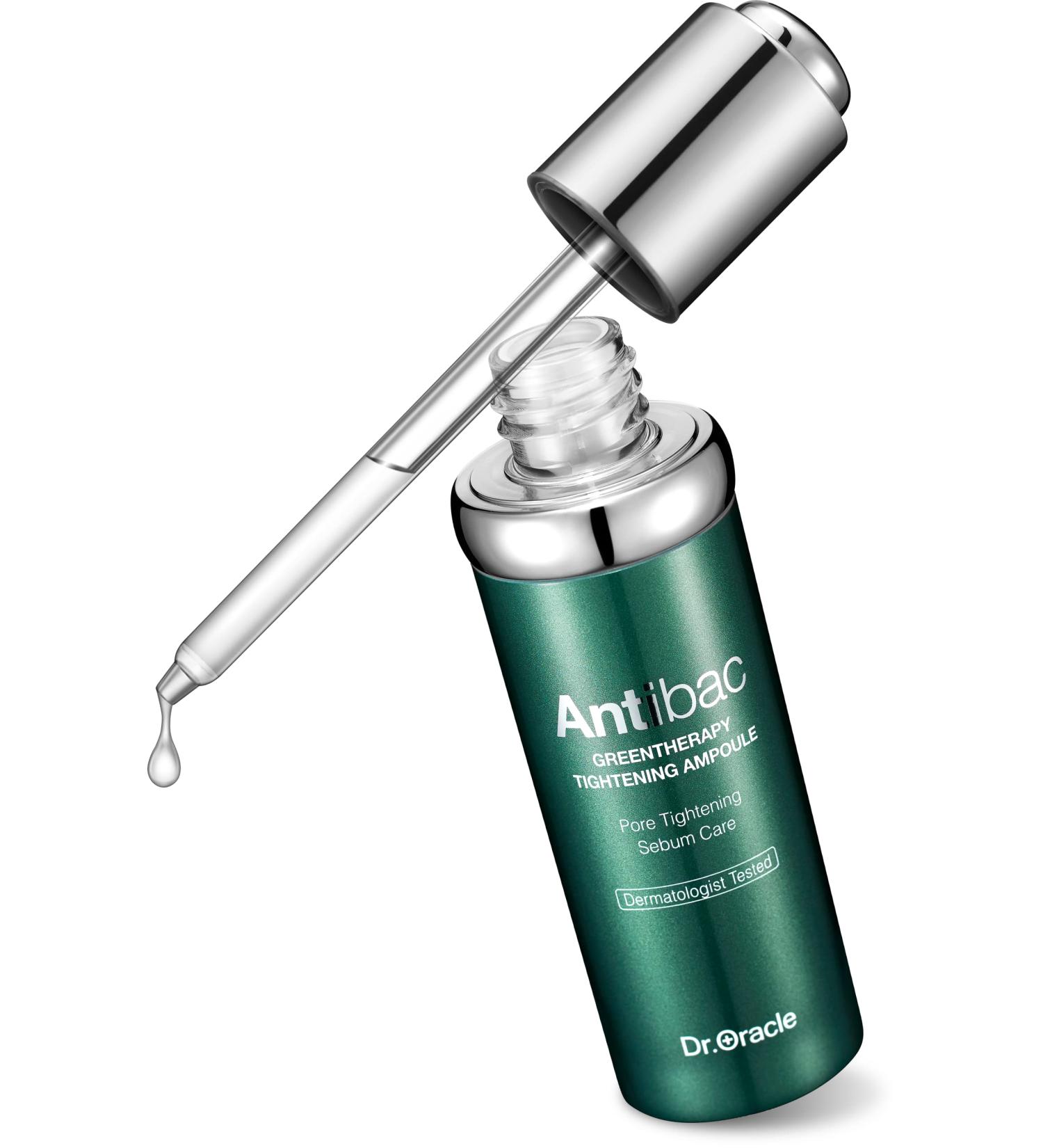DR.ORACLE Antibac Greentherapy Tightening Ampoule Pore Tightening & Sebum Care Non-comedogenic and Hypoallergenic Dermatologist Tested - Buy Online on GoSupps.com