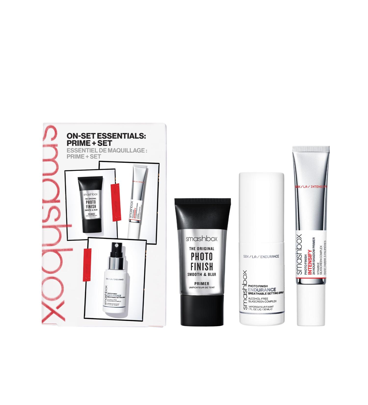 Smashbox On-Set Essentials: Prime + Set | International Shipping Available - Buy Online on GoSupps.com