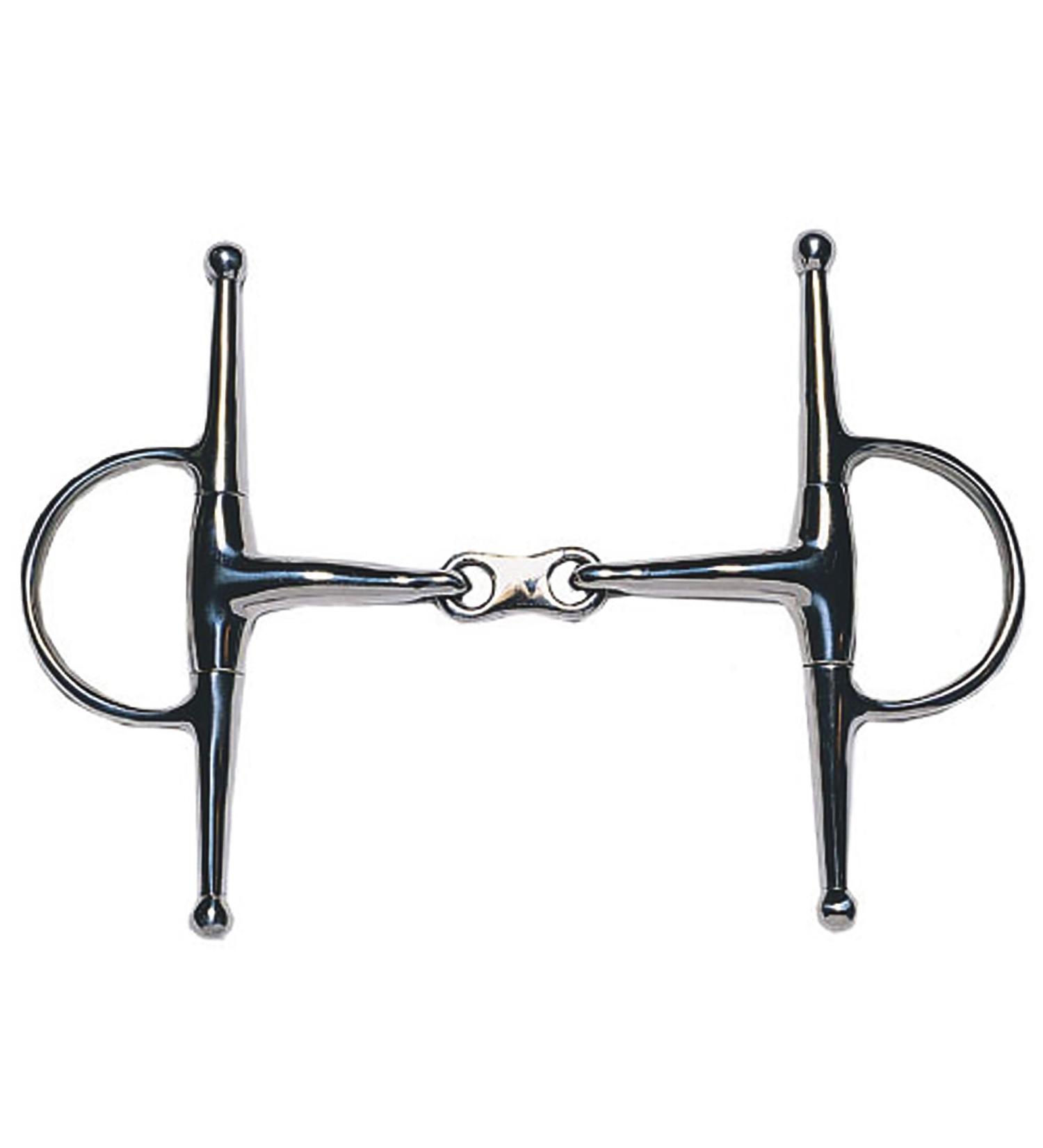 JP Korsteel Eggbutt Snaffle Bit - various sizes 5.5"