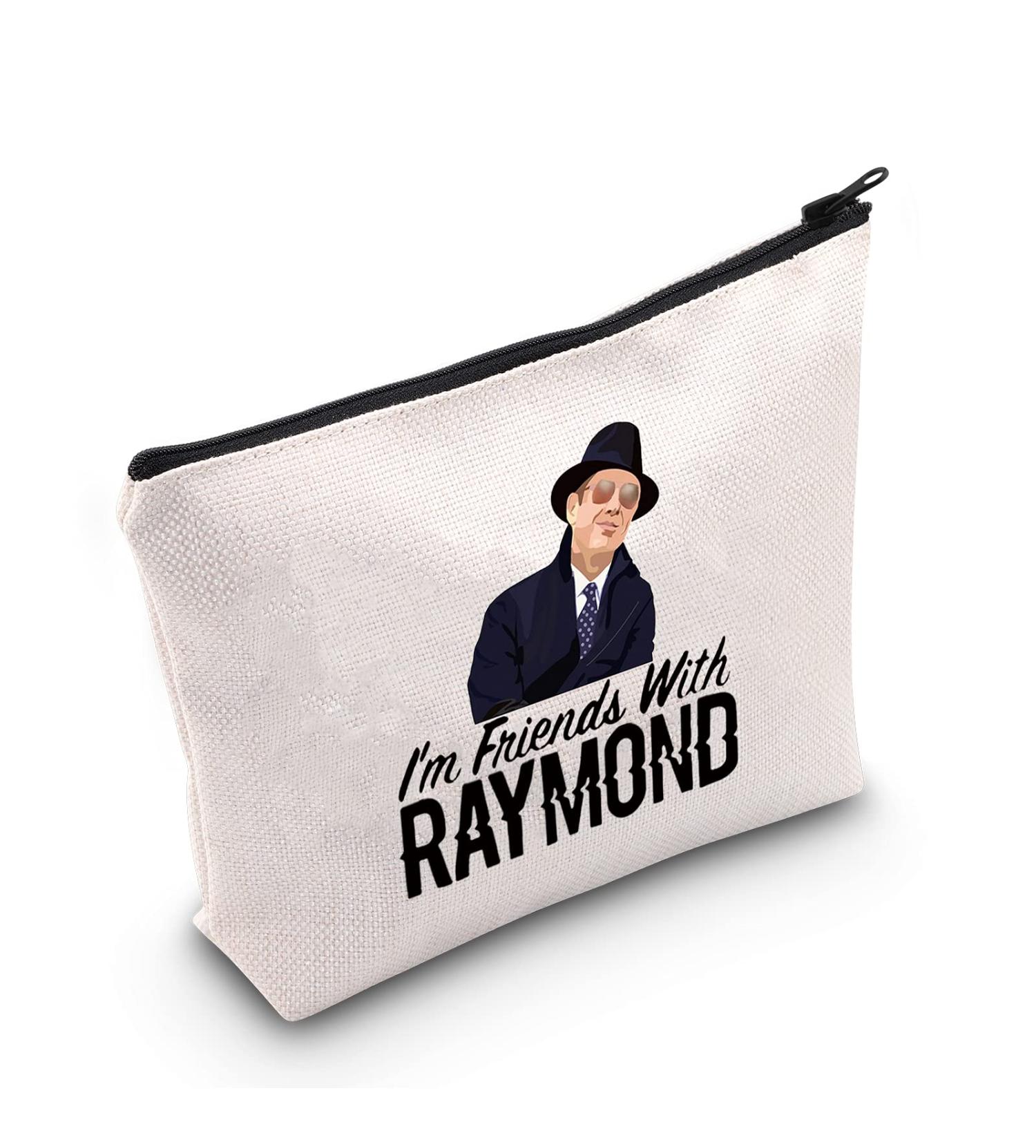 Levlo Raymond Motif Cosmetic Bag - Perfect Gift for Fans | Women s Makeup Bag with Zipper - Buy Online on GoSupps.com
