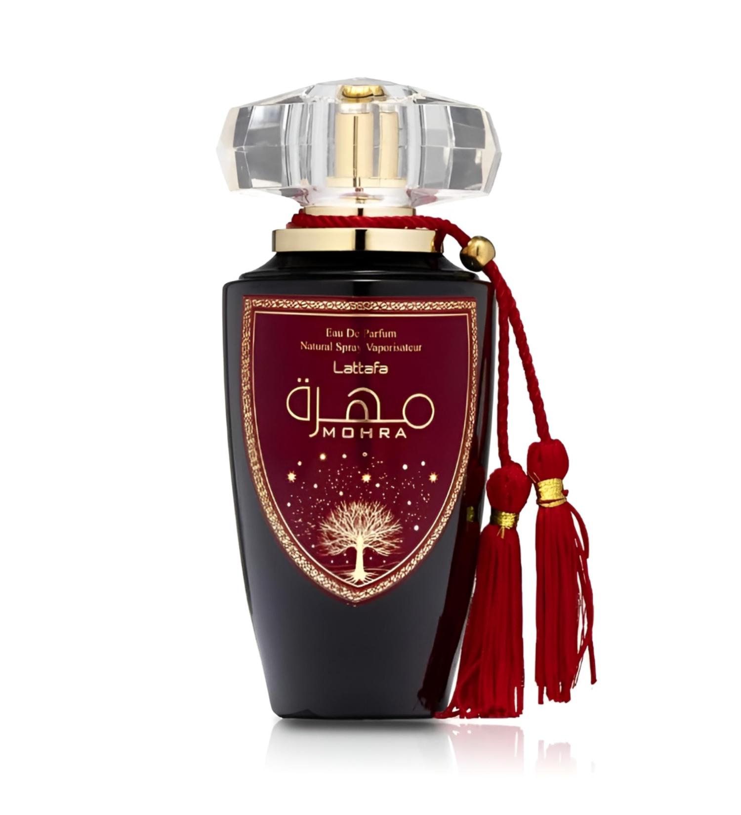 Lattafa Mohra for Unisex Eau de Parfum Spray 3.4 Ounce / 100 ml Citrus Fresh Lavender Spicy Amber Wood - Buy Online on GoSupps.com