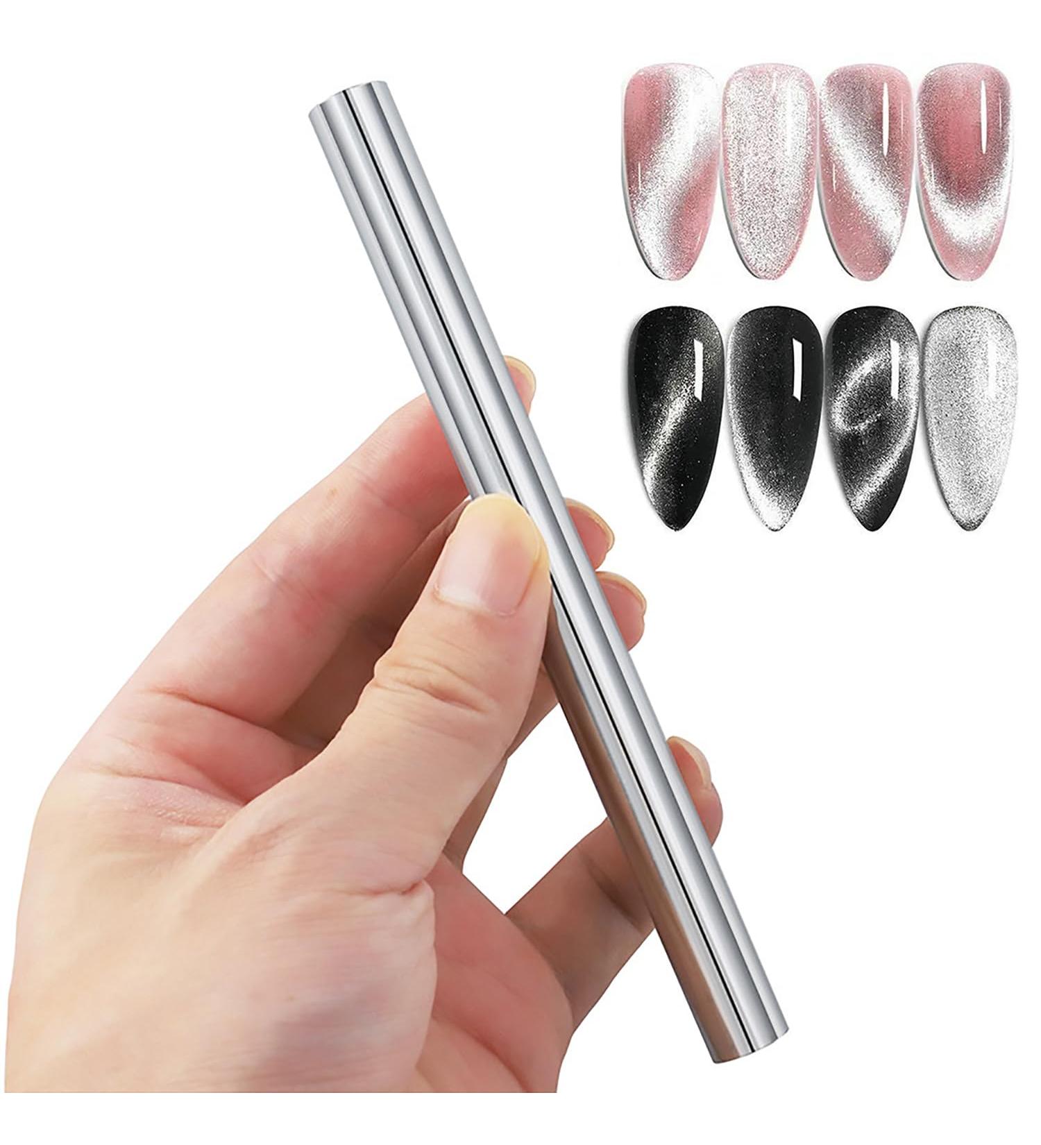 Buy Double-Ended Cat Eye Magnet Tool - Strong Nail Magnet for Gel Polish | 1 Piece 5.9 Inch - Buy Online on GoSupps.com