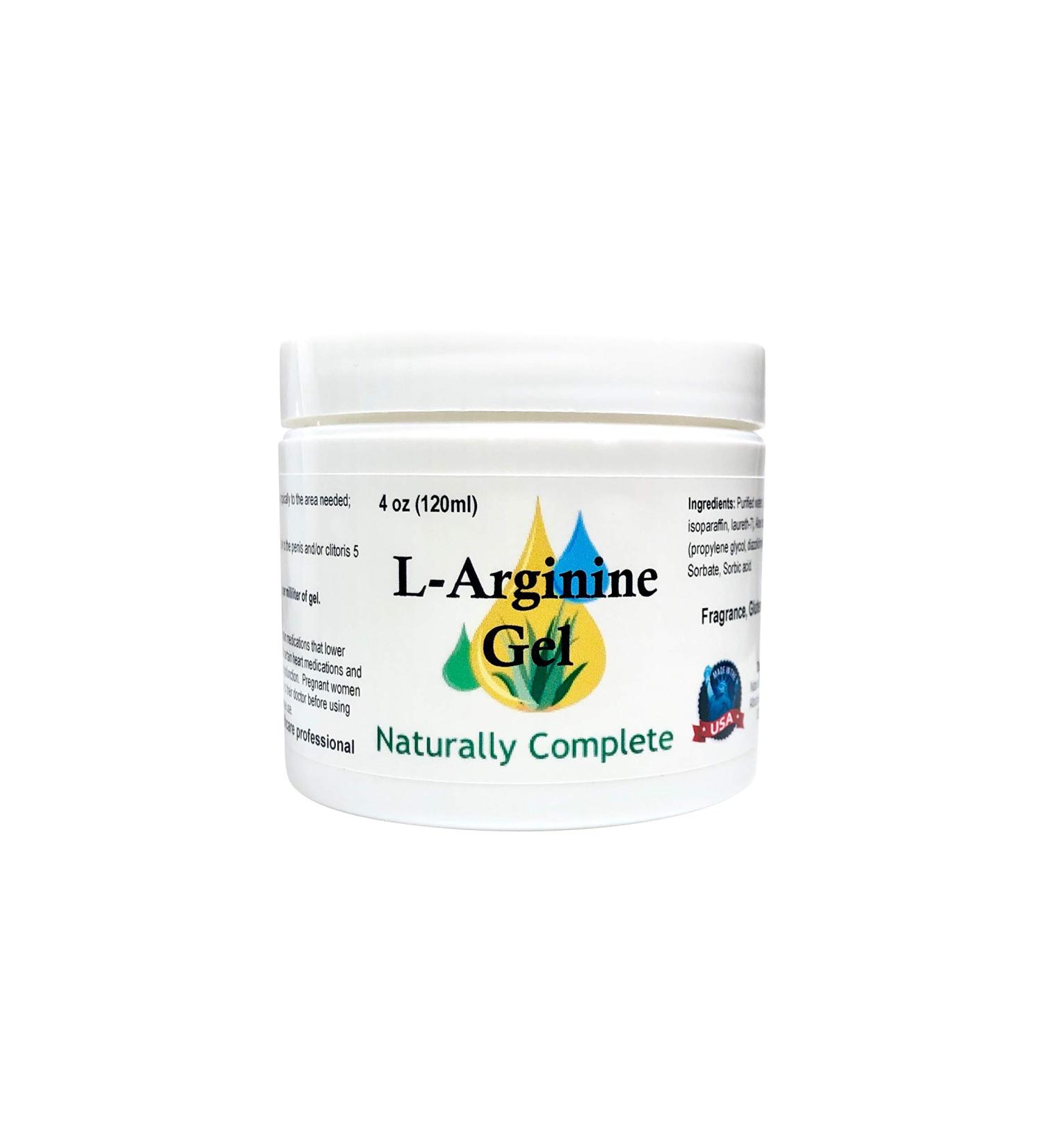 Buy NC L-Arginine Cream 4 oz Jar - Premium International Shipping Available - Buy Online on GoSupps.com