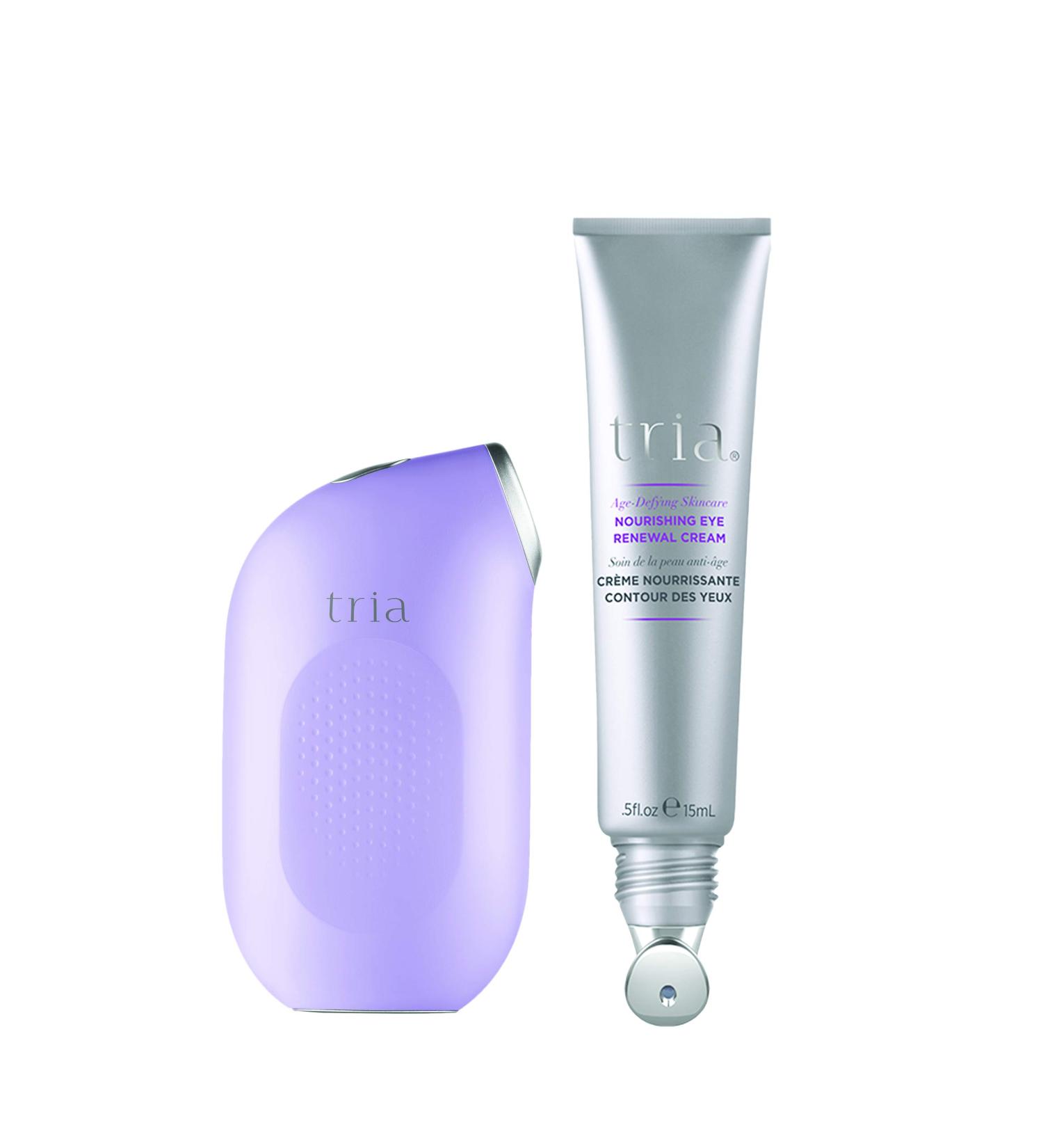 Tria Beauty Age-Defying Eye Wrinkle Laser & Eye Cream Kit - FDA Cleared for Youthful Skin in 2 Weeks | International Shipping - Buy Online on GoSupps.com