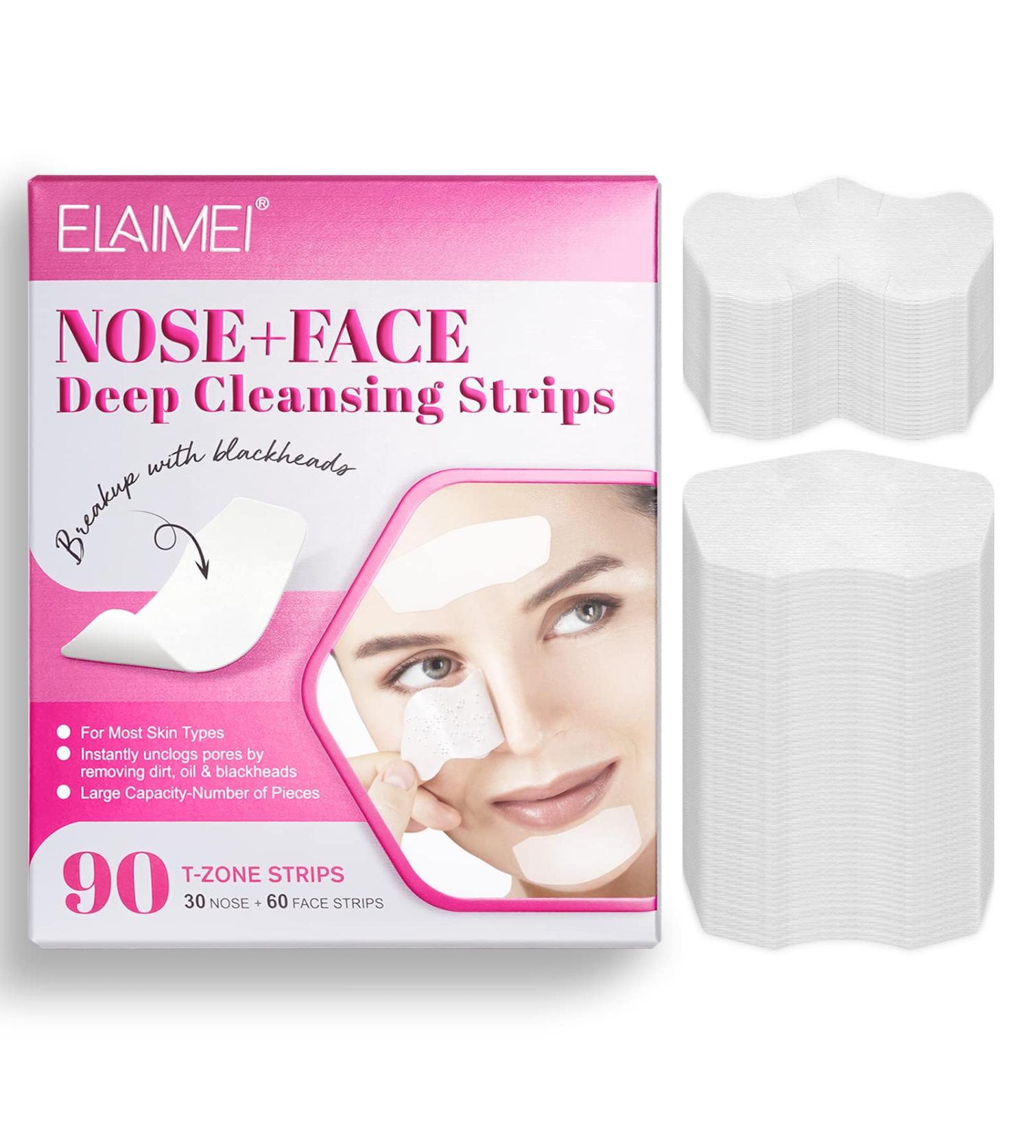 Buy T-Zone Blackhead Strips | 30 Nose Strips & 60 Facial Blackhead Removers | Remove Blackheads & Impurities - Fast International Shipping! - Buy Online on GoSupps.com