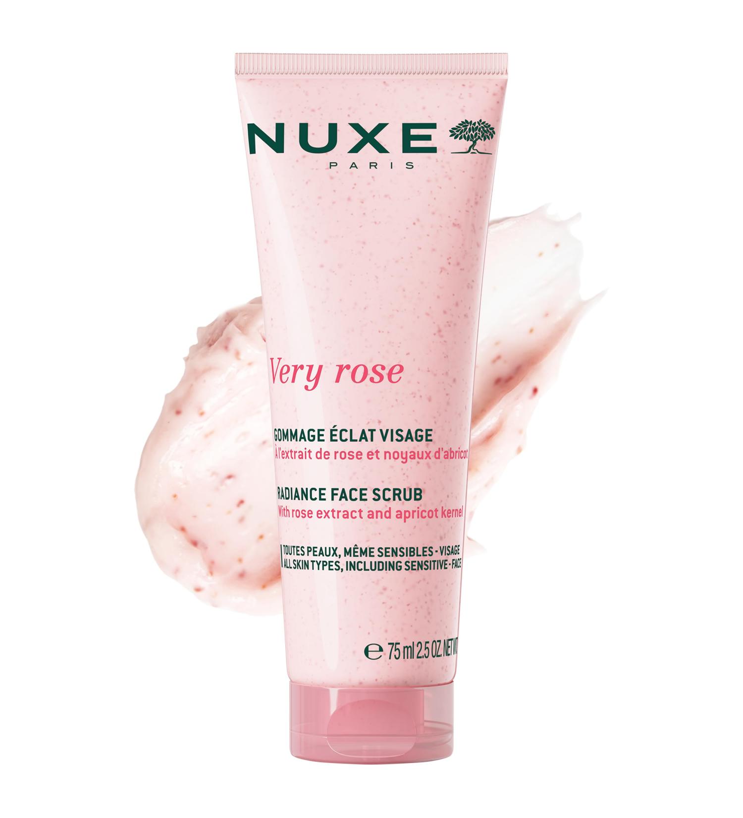 Nuxe Very Rose Gommage Viso Luminosit 75 ml - Buy Online on GoSupps.com