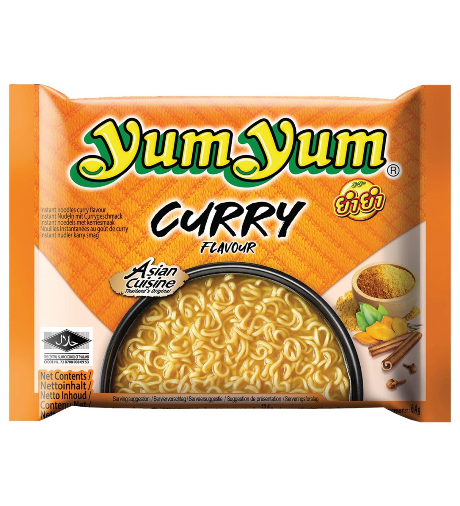 Yum Yum Yum Yum Instant Curry Noodles 60g