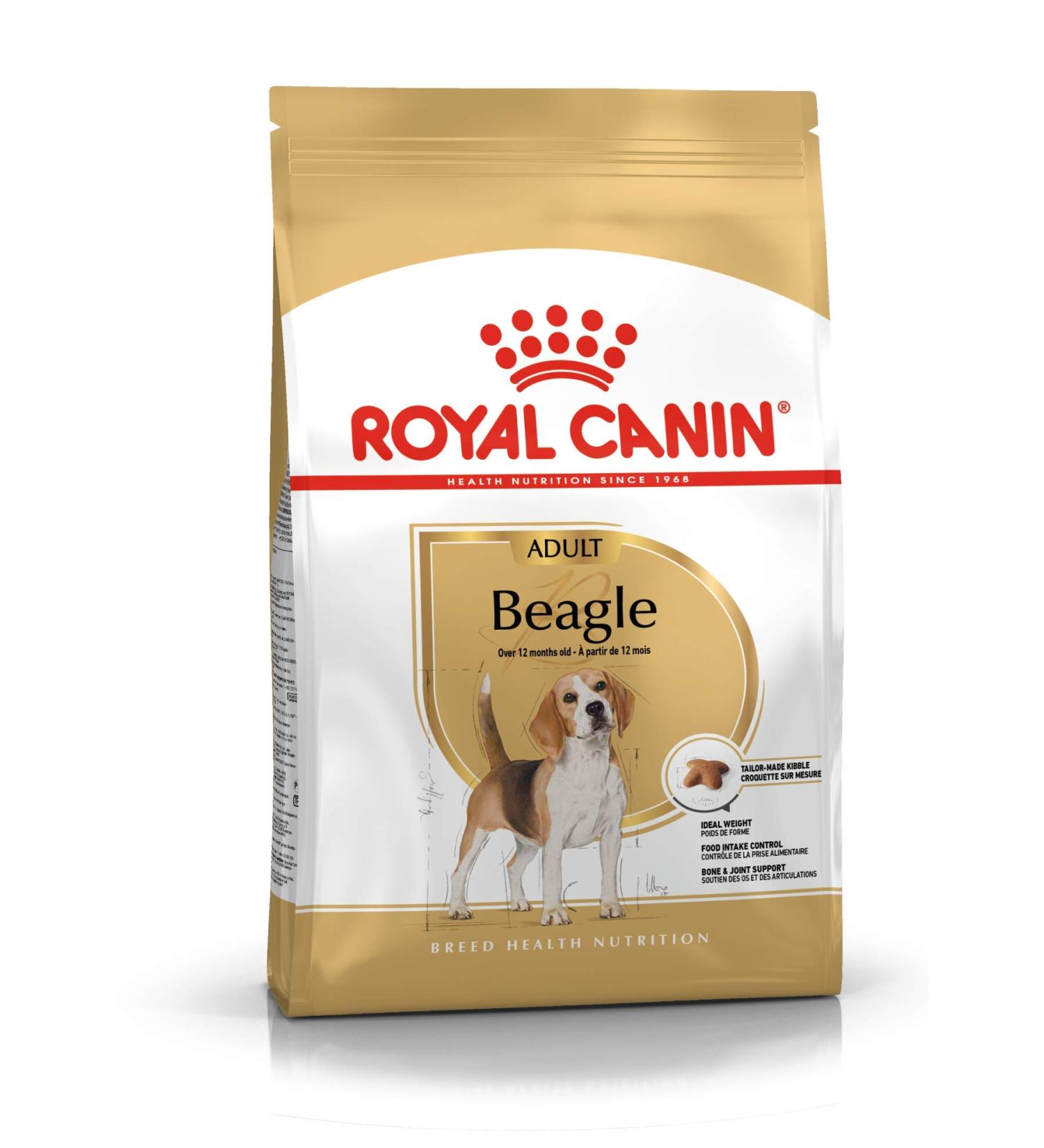 ROYAL CANIN/BEAGLE ADULT 3 kg bag of kibble for Beagle from 12 months - Buy Online on GoSupps.com