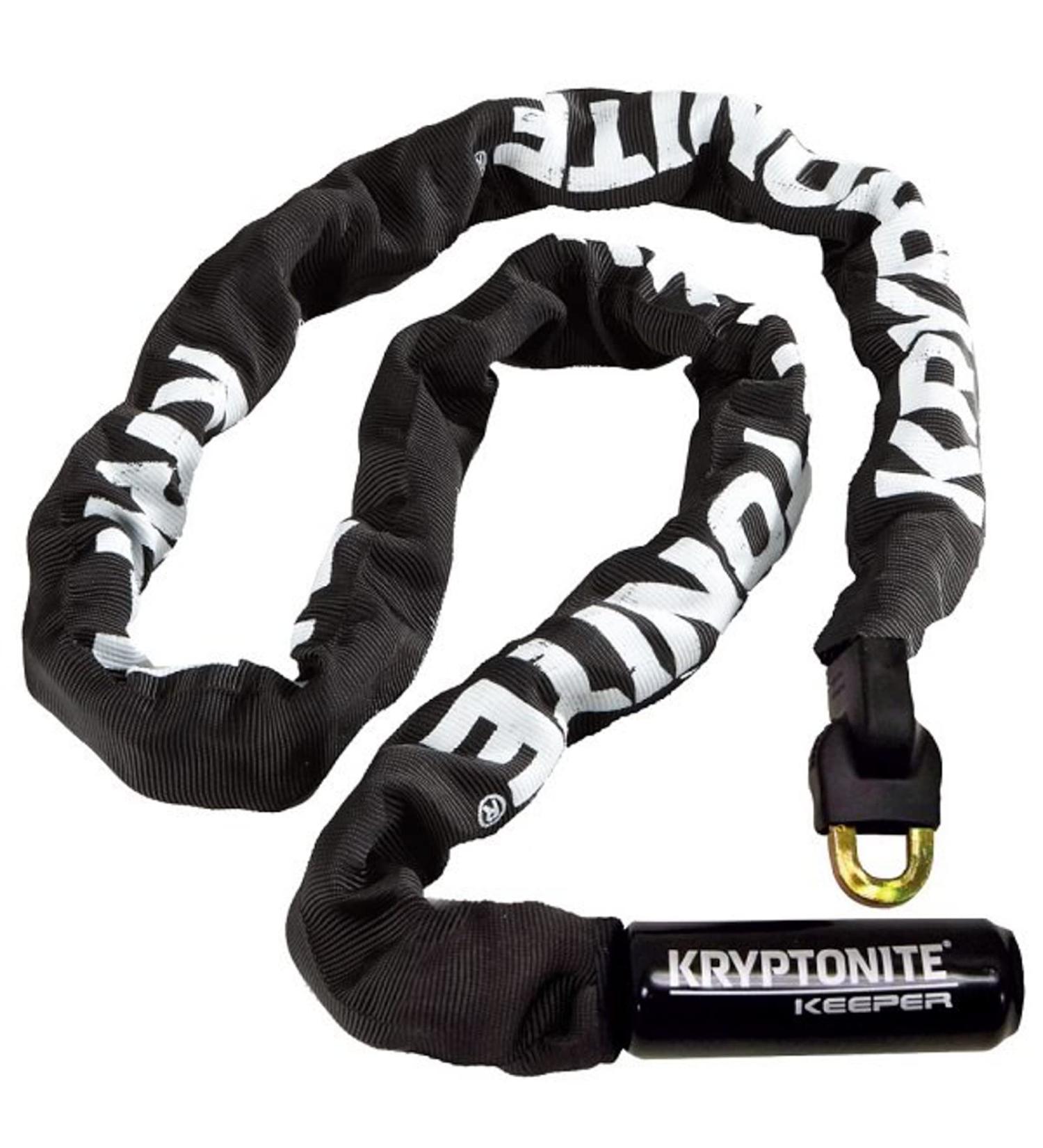 Kryptonite Keeper 785 Integrated Bike Lock Chain - 33.5-Inch, Black | Secure Your Bicycle with Confidence - Buy Online on GoSupps.com