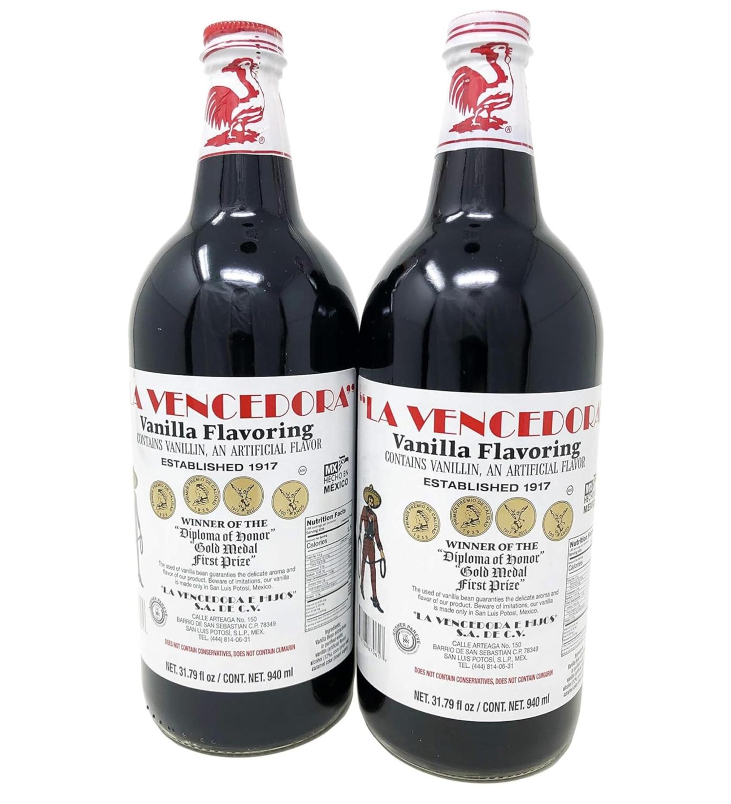 La Vencedora Mexican Vanilla (31.79 oz) (2 Pack) - Buy Online on GoSupps.com