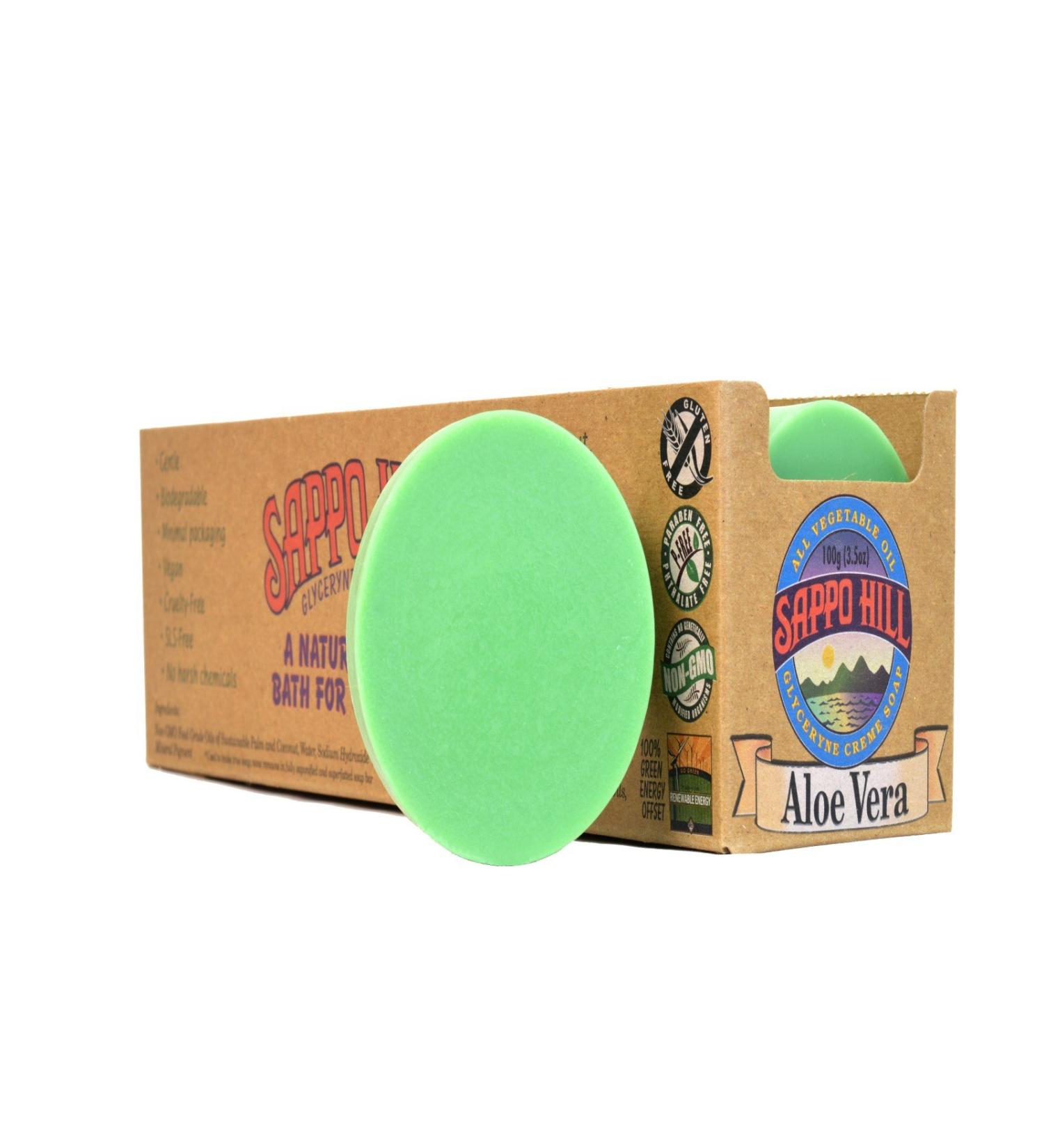 Sappo Hill Soapworks Glycerine Creme Soap 3.5 Ounce