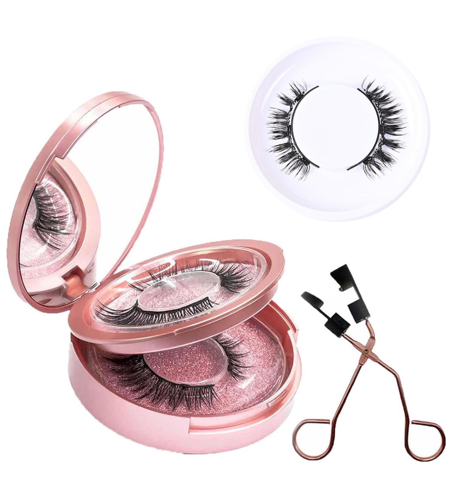 Bellaire Magnetic Lashes Magnetic Eyelashes Reusable Dual Magnetic Lashes without Eyeliner Natural Look Magnetic Eyelashes with Applicator (CY04) - Buy Online on GoSupps.com