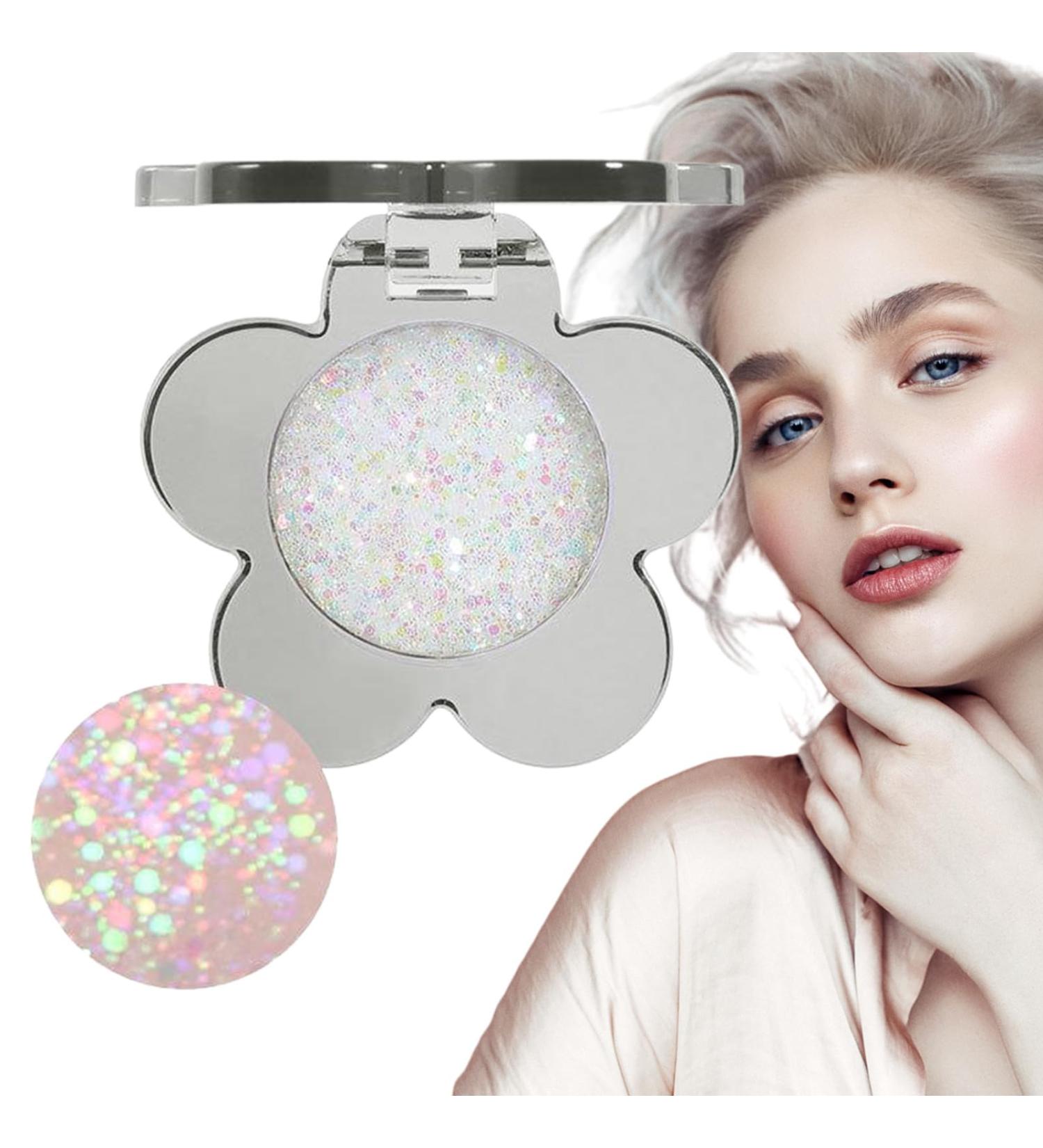 Eyeshadow Single Highly Pigmented Eye Makeup | Eyeshadow Make Up Long Lasting & Effortless Application Flower Shape Palette Matte & Shimmer Shades Buildable Eye Shadow 206 - Buy Online on GoSupps.com