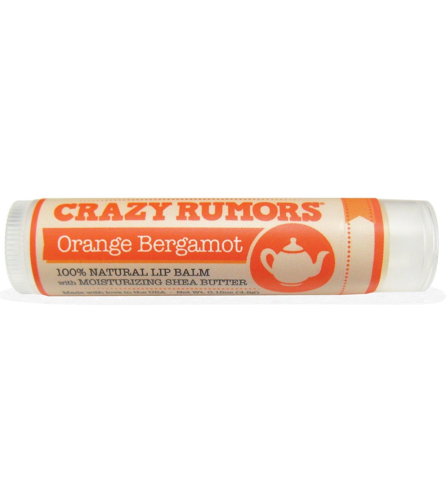 Crazy Rumors Citrus Bergamot Lip Balm 0.15 oz Balm
