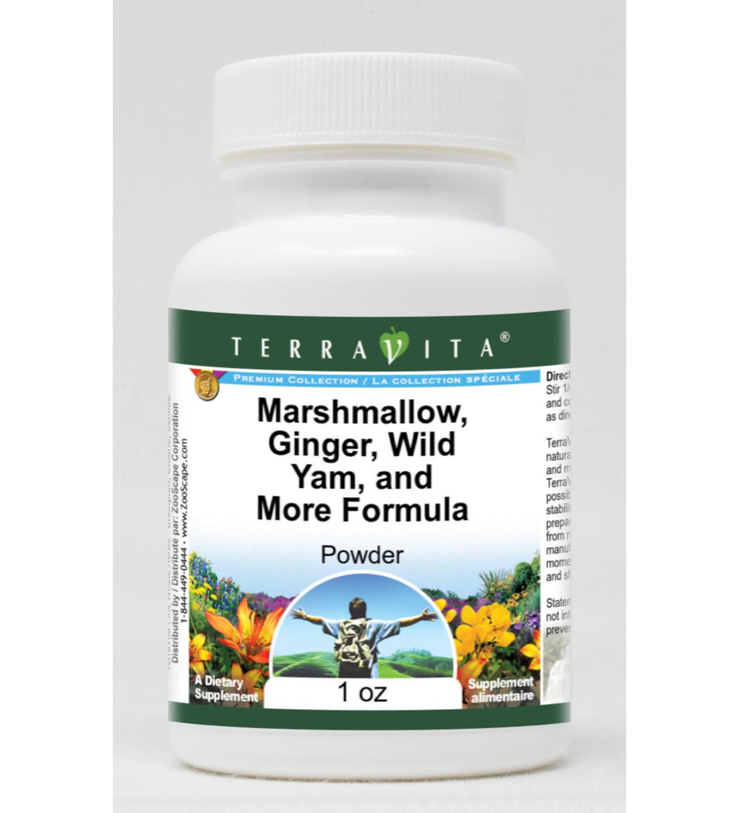 Marshmallow Ginger Wild Yam and More Formula Powder (1 oz ZIN: 512500) - 3 Pack - Buy Online on GoSupps.com