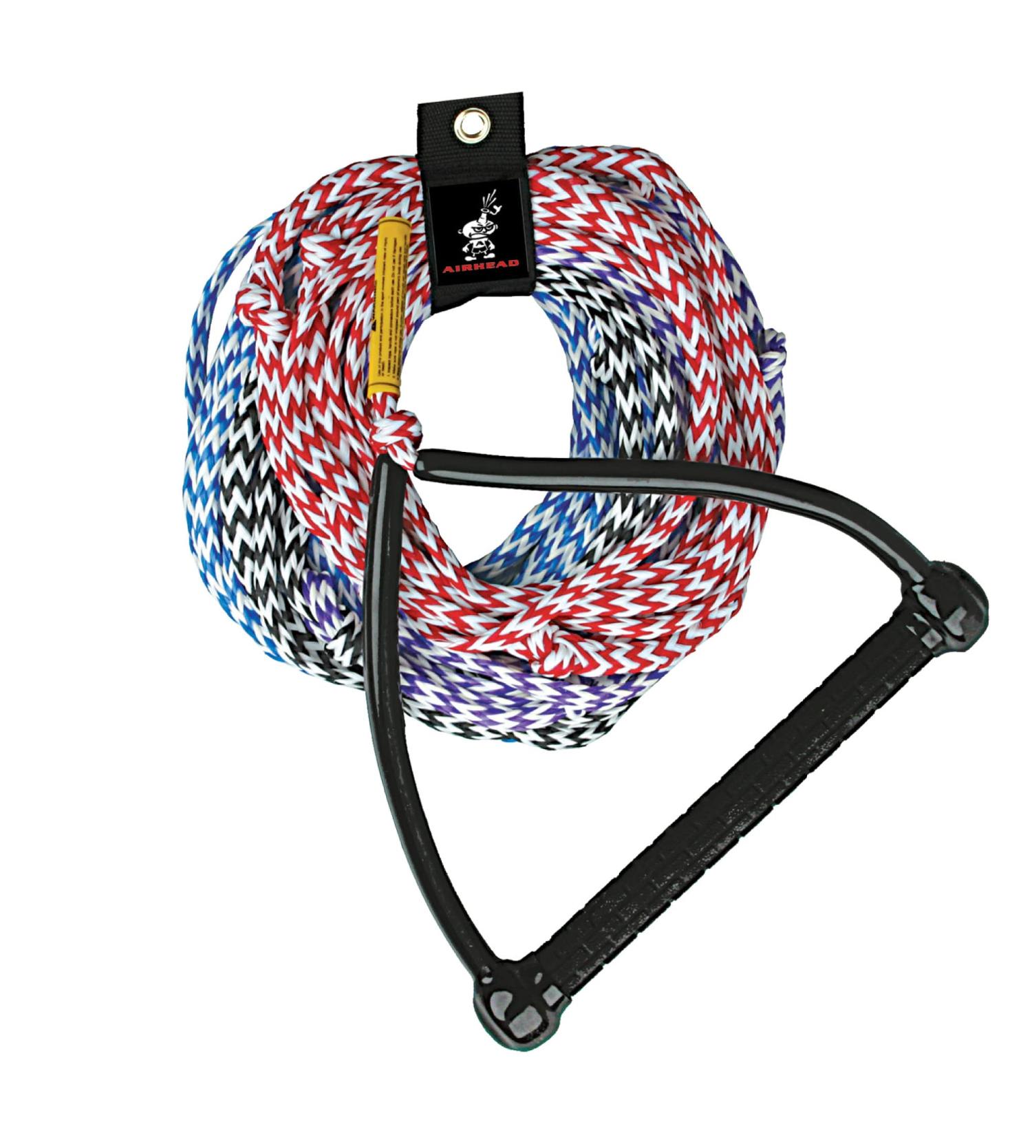 AIRHEAD Watersports Water Ski Rope - 4 Section, 75 ft Black | 75' Length - Buy Online on GoSupps.com