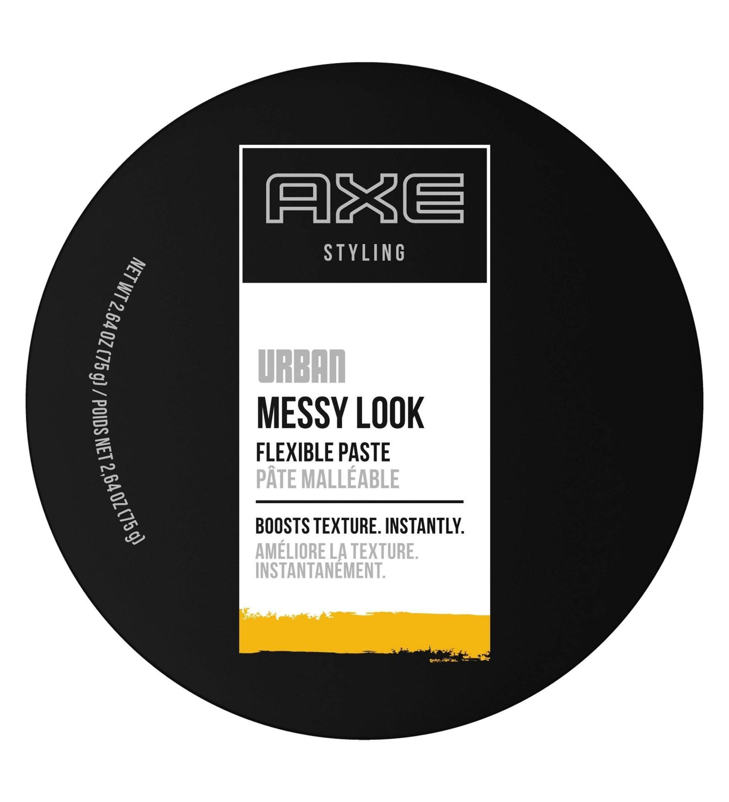Axe Urban Messy Look Flexible Paste - 2.64 oz | Best Styling for Effortless Hair | Strong Hold & Natural Finish - Buy Online on GoSupps.com