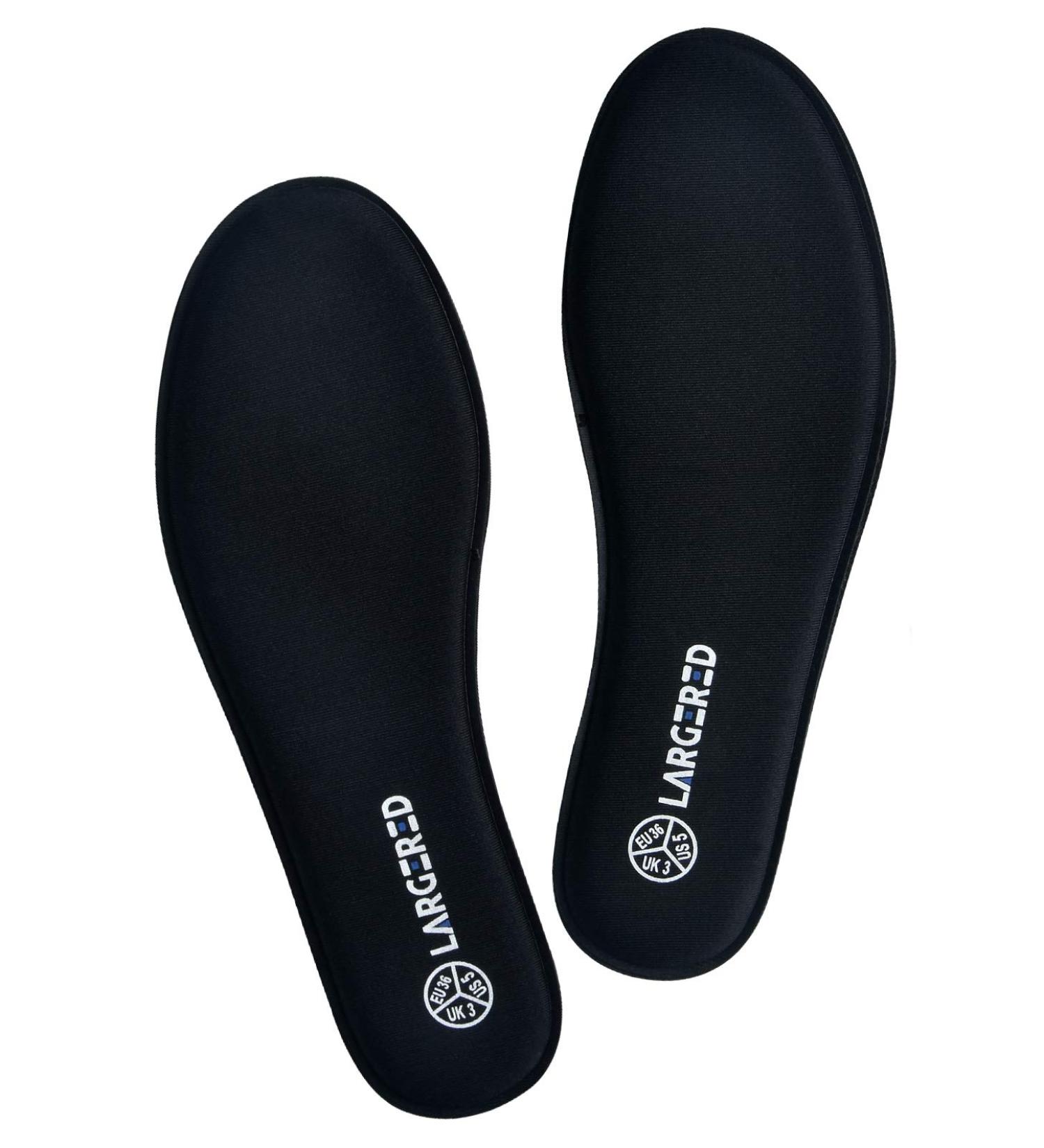 Large Memory Foam Insoles for Men & Women | Comfortable Shoe Inserts for Hiking Sneakers & Sports | Sizes 36-46 - Buy Online on GoSupps.com