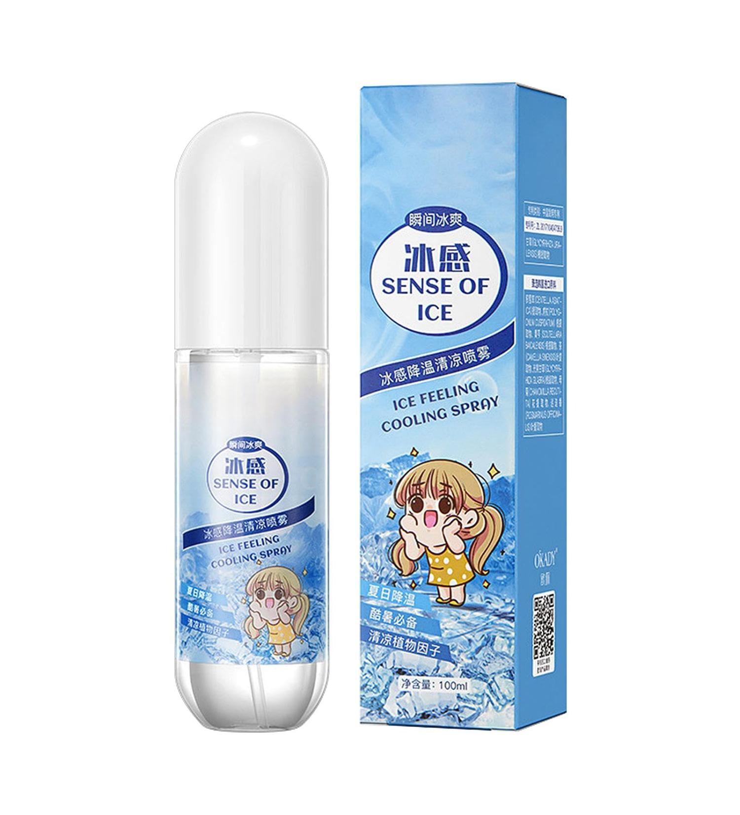 Hot Flash Relief Body Mist Cooling Agent Body Mist Calming Fragrance Spray Fragrance Body Mist with Long-Lasting Cooling Effect for Men and Women Body Spray - Buy Online on GoSupps.com