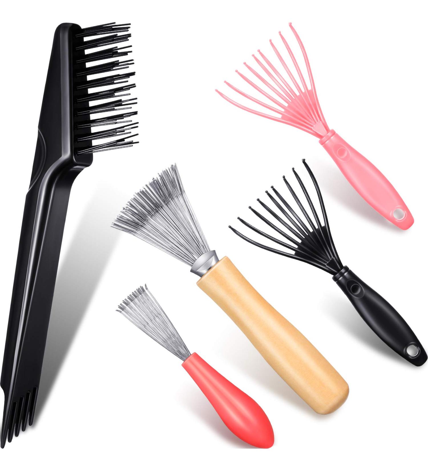 5-Piece Comb Cleaner Set for Hair Brush Cleaning - Home & Salon Tool for Removing Embedded Hair Dust on Different Combs - Buy Online on GoSupps.com