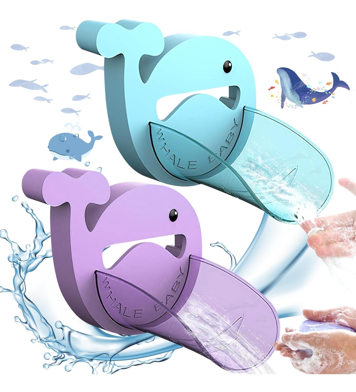 Buy MOK 2-Piece Children Tap Extender | Cartoon Faucet Extension for Kids | Perfect for Hand Washing in Kitchen & Bathroom - Buy Online on GoSupps.com