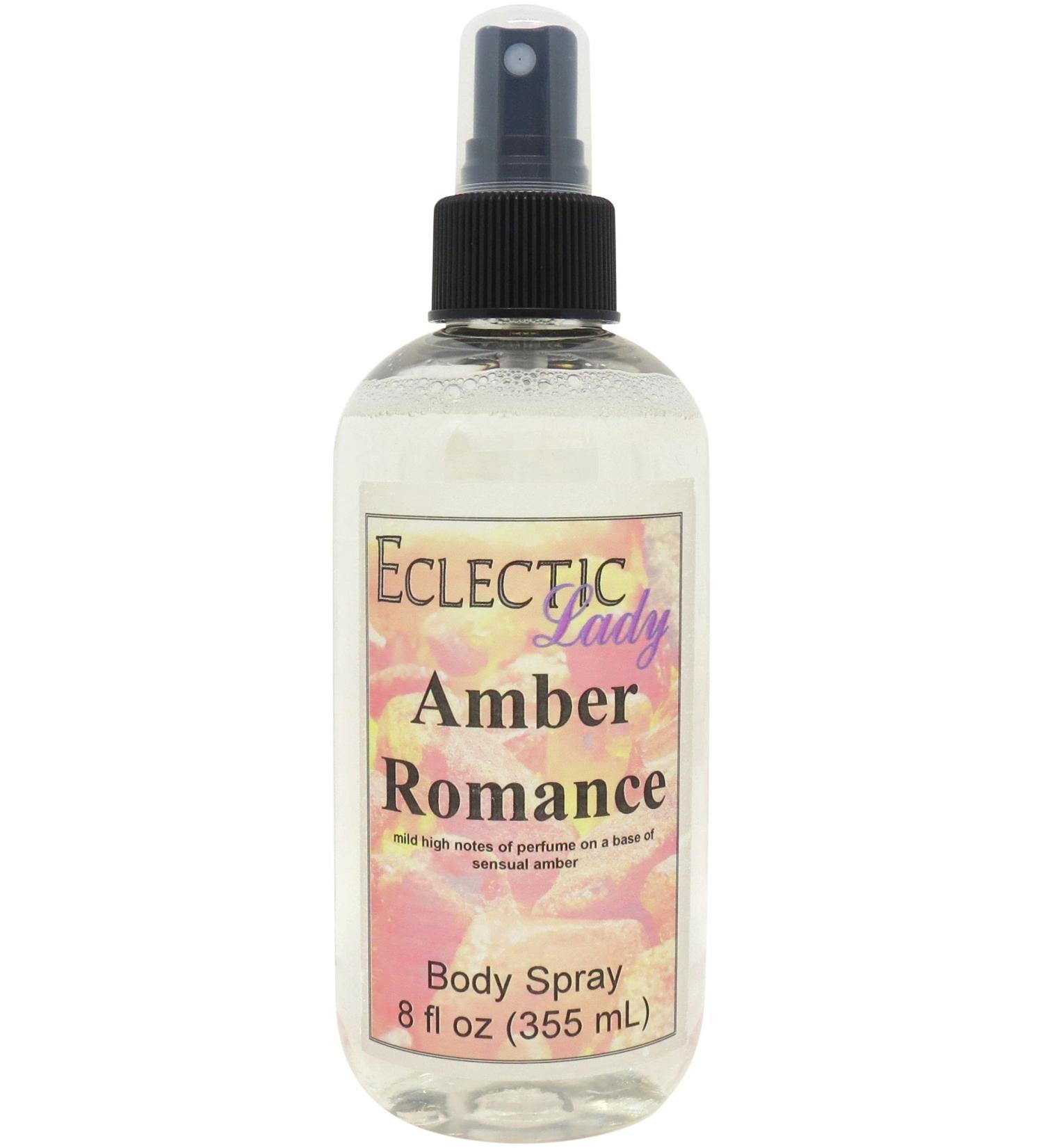 Amber Romance Body Spray 8 ounces Body Mist for Women with Clean Light & Gentle Fragrance Long Lasting Perfume with Comforting Scent for Men & Women Cologne with Soft Subtle Aroma For Daily Use 8 Fluid Ounces - Buy Online on GoSupps.com