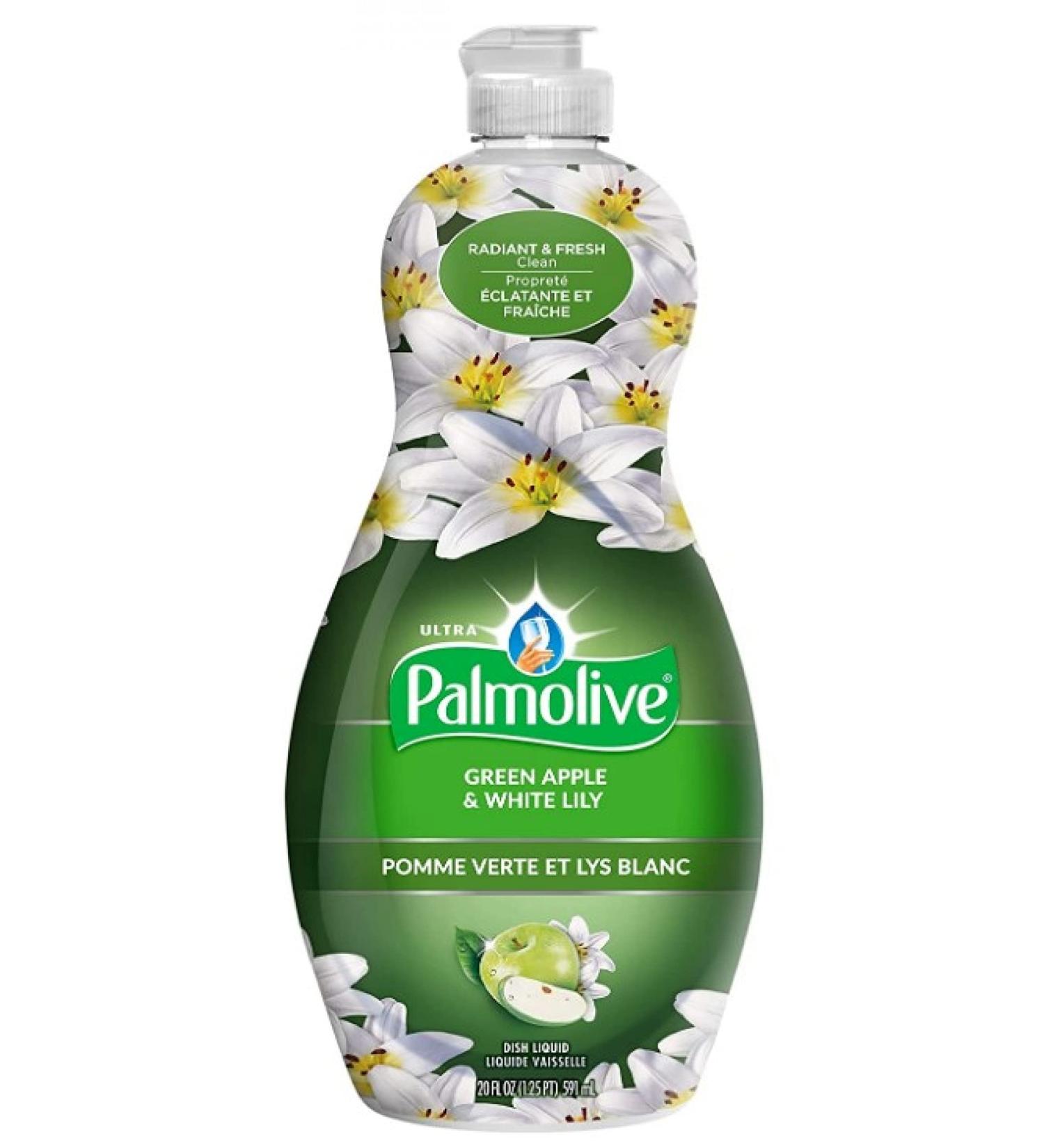 Palmolive Ultra Concentrated Dish Soap Fresh Green Apple 591 mL