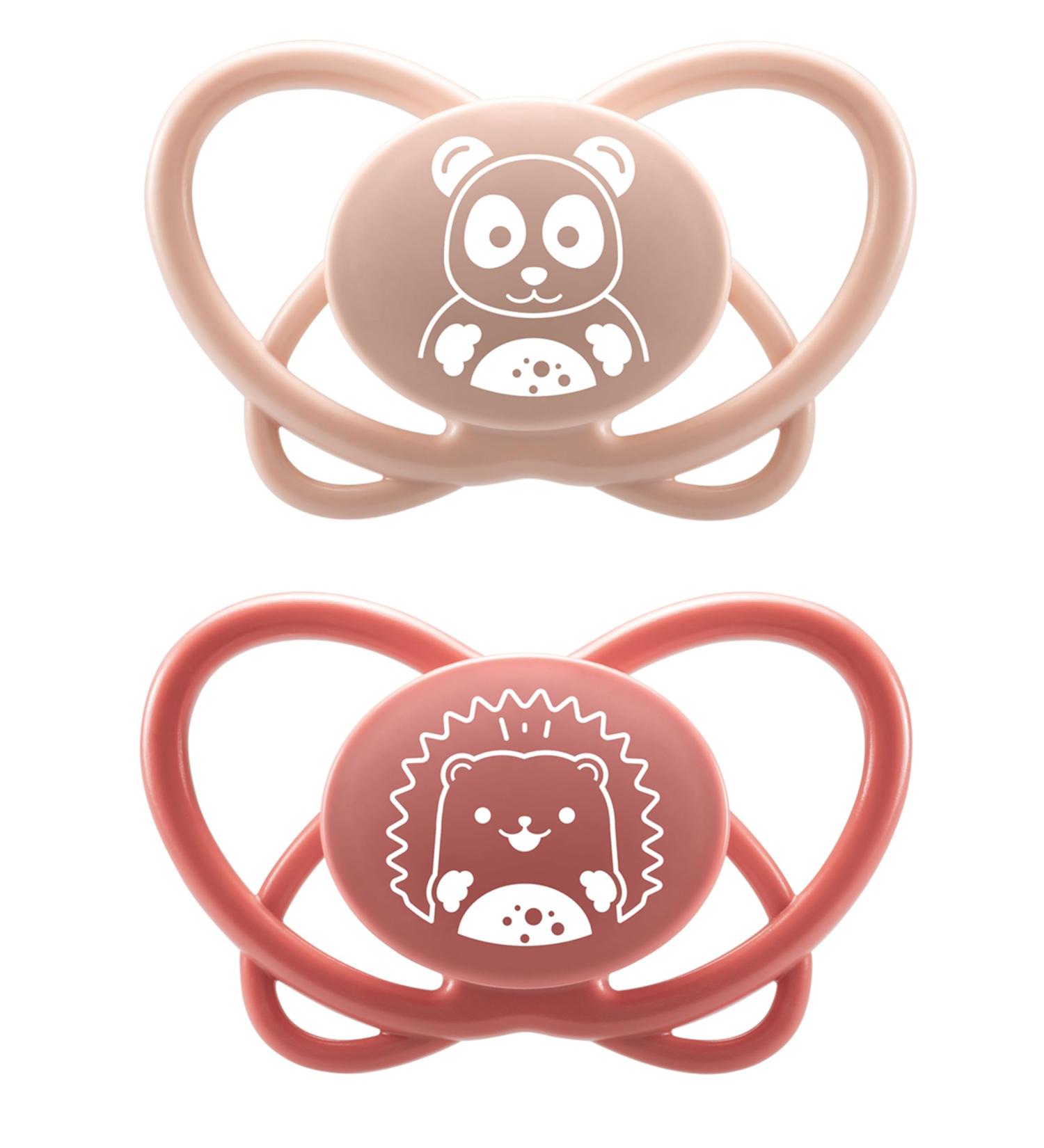 Nip Schnuller My Butterfly - Eco-Friendly Silicone Pacifier Size 3 (16-32 Months) - Lightweight Jaw-Friendly Red - International Shipping - Buy Online on GoSupps.com
