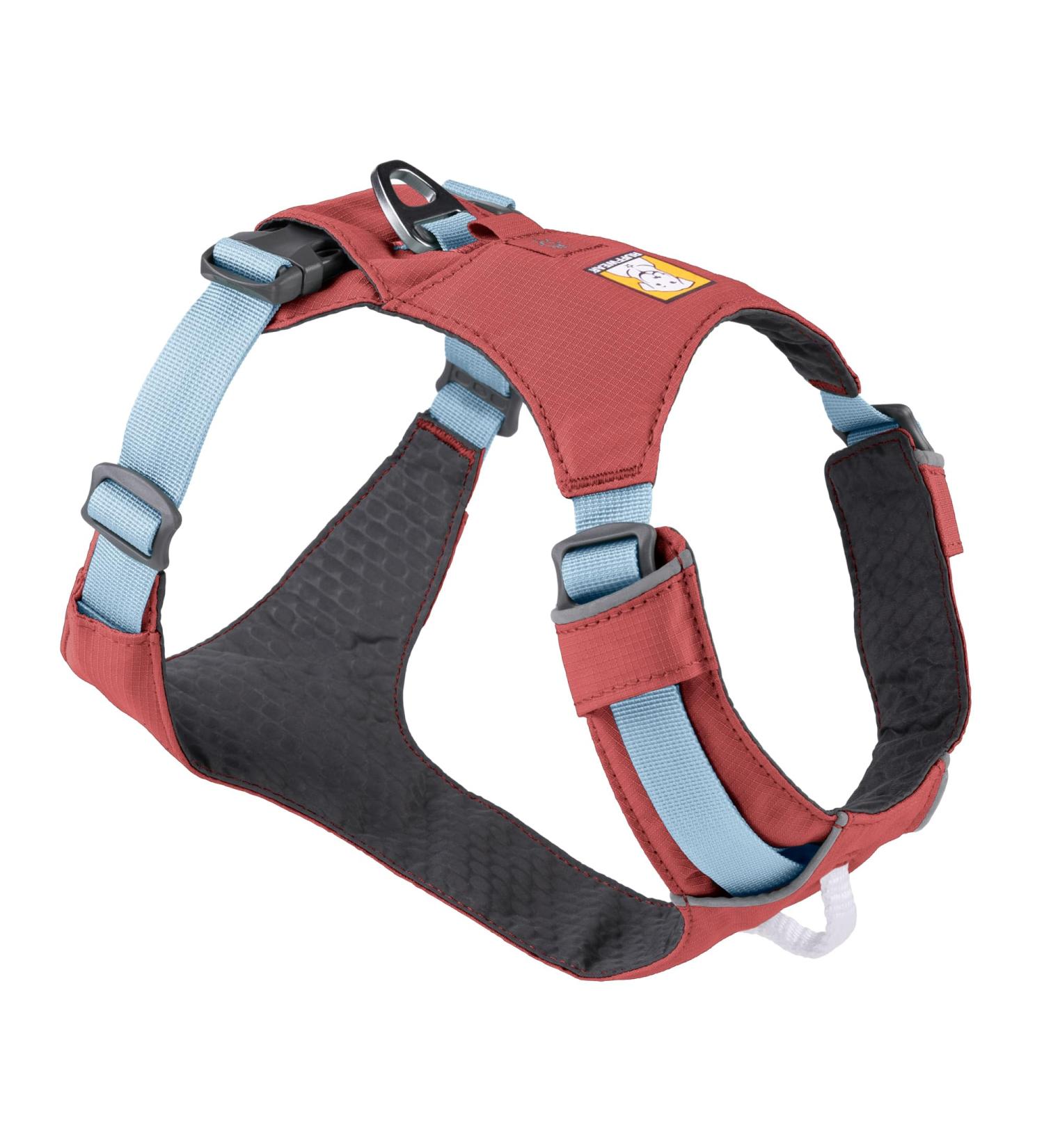 Ruffwear Hi & Light No Pull Dog Harness - Adjustable Lightweight for Small to XL Dogs - Salmon Pink (XXS 33-43cm) - International Shipping Available - Buy Online on GoSupps.com