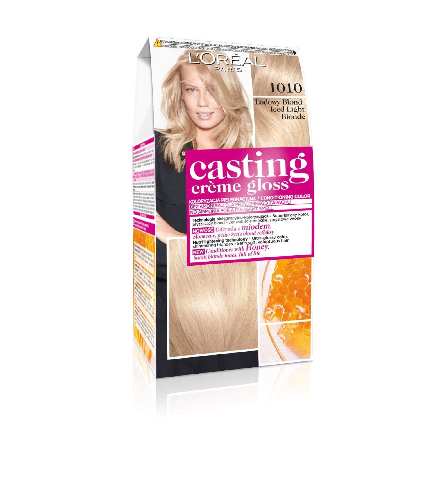 L'Or al Paris Casting Cr me Gloss 1010 Hair Color - Light Ice Blonde 1 Piece | International Shipping Available - Buy Online on GoSupps.com