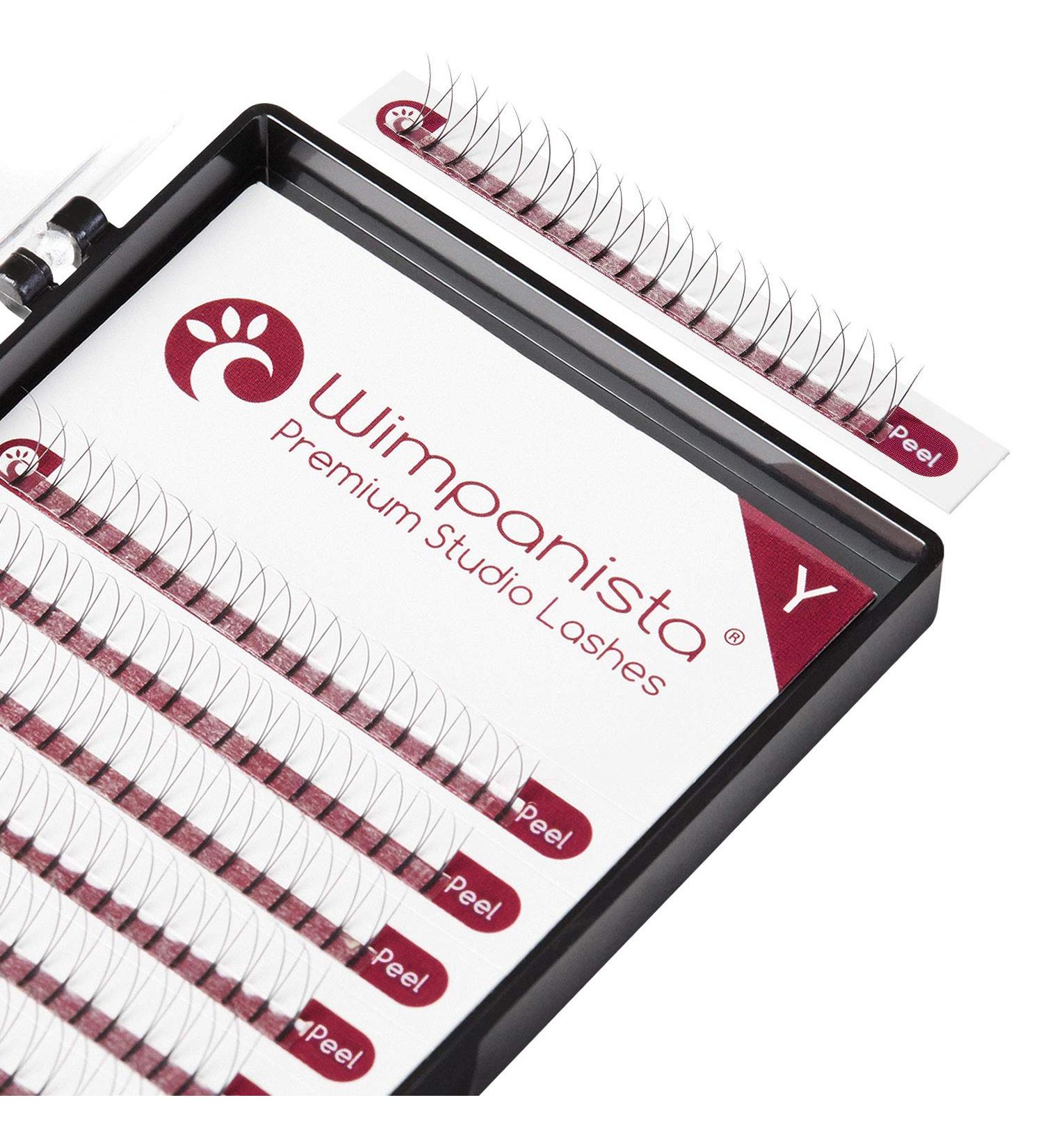 Y Lashes - Silk D Curl 2D Cluster Eyelashes | 0.07mm Thickness | Wimpanista | International Shipping - Buy Online on GoSupps.com