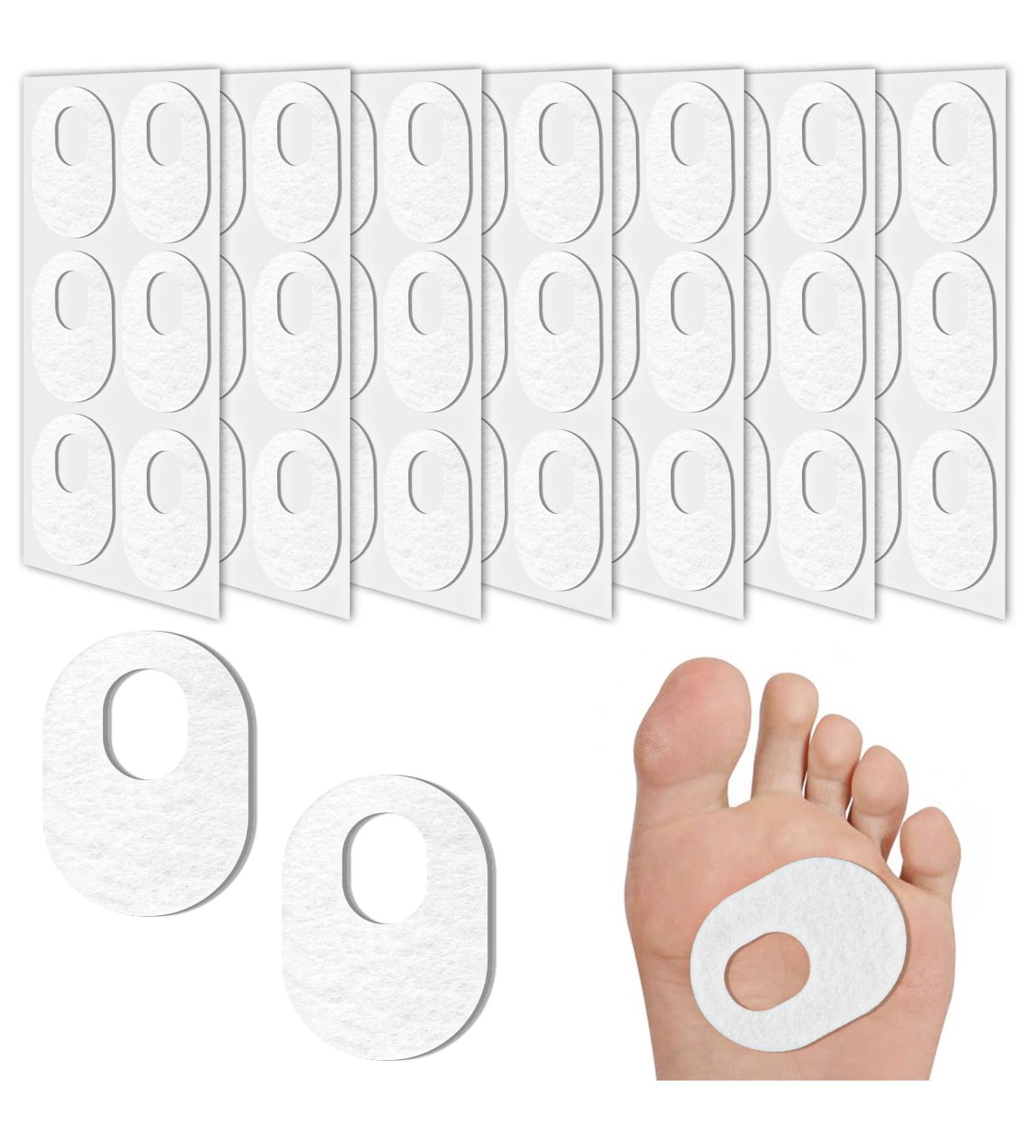 42pcs Callus Remover Pads for Bottom of Foot - Corn & Blisters Relief - Self-Adhesive Cushions (White) - Buy Online on GoSupps.com